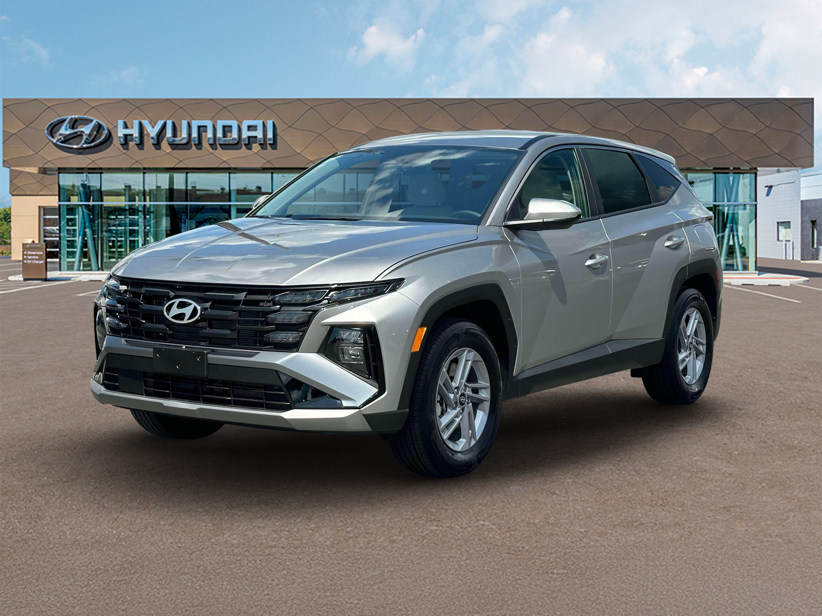 Photo view of 2026 Hyundai Tucson in Silver