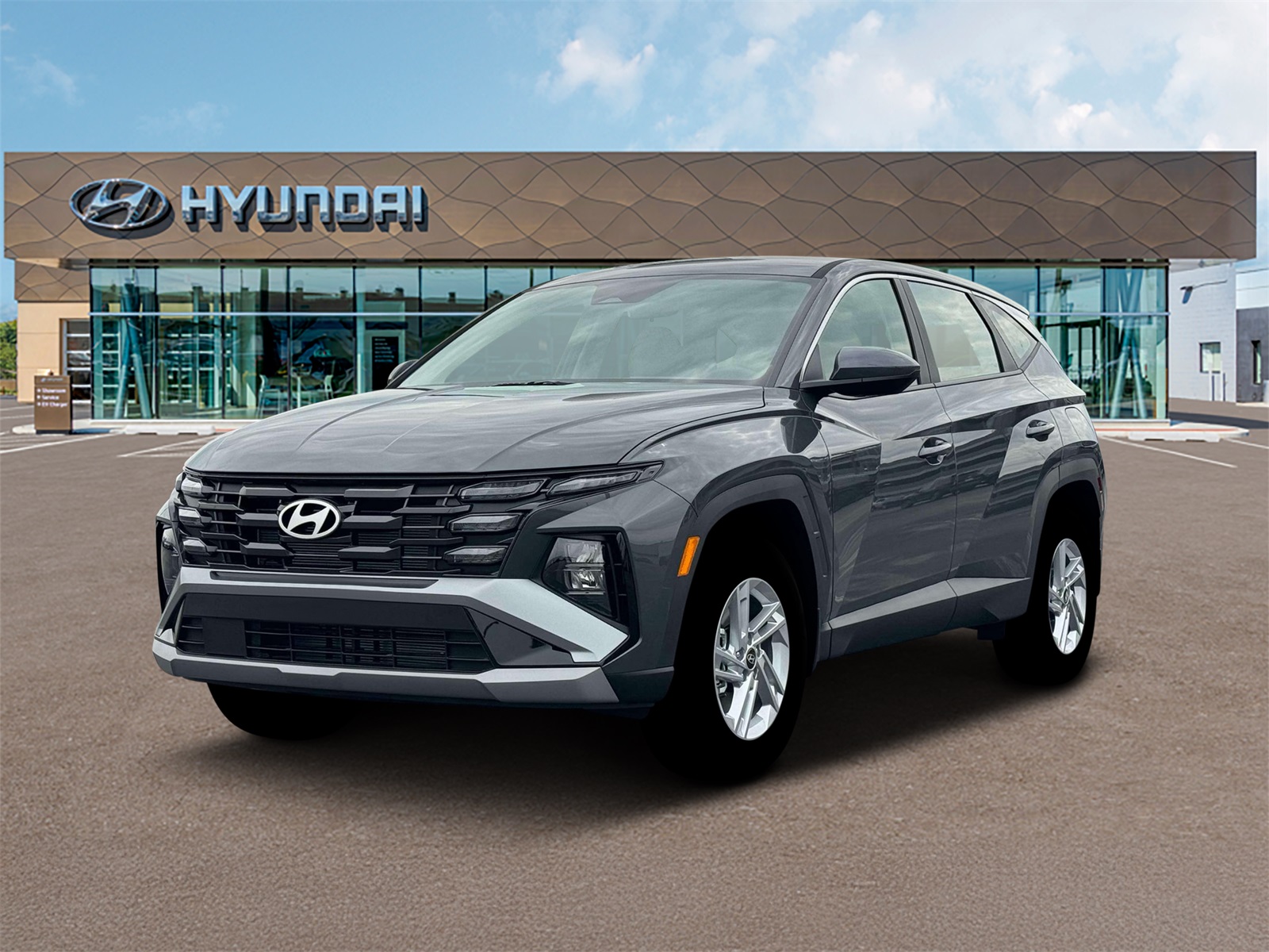 Photo view of 2026 Hyundai Tucson in Gray