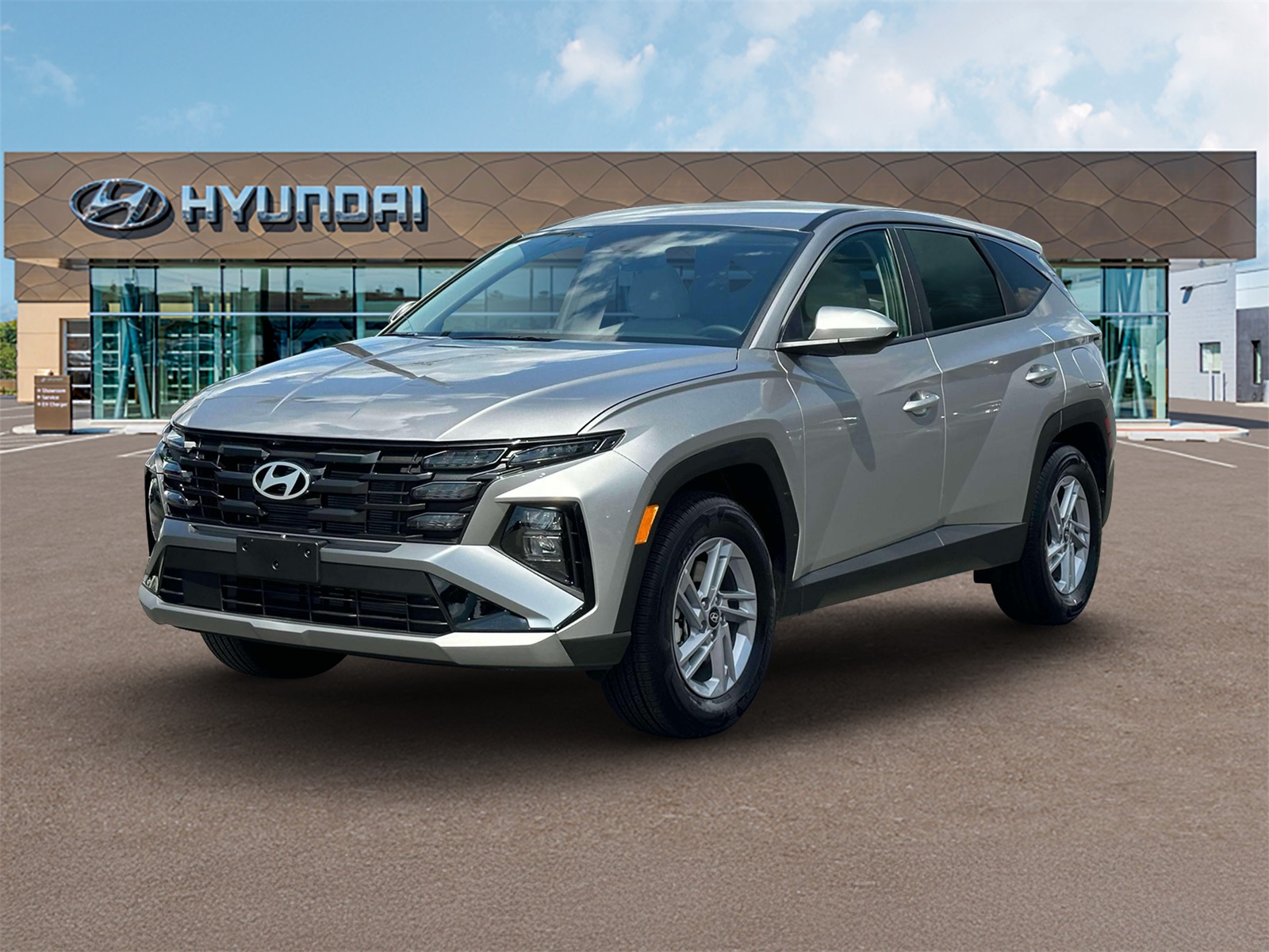 Photo view of 2026 Hyundai Tucson in Silver
