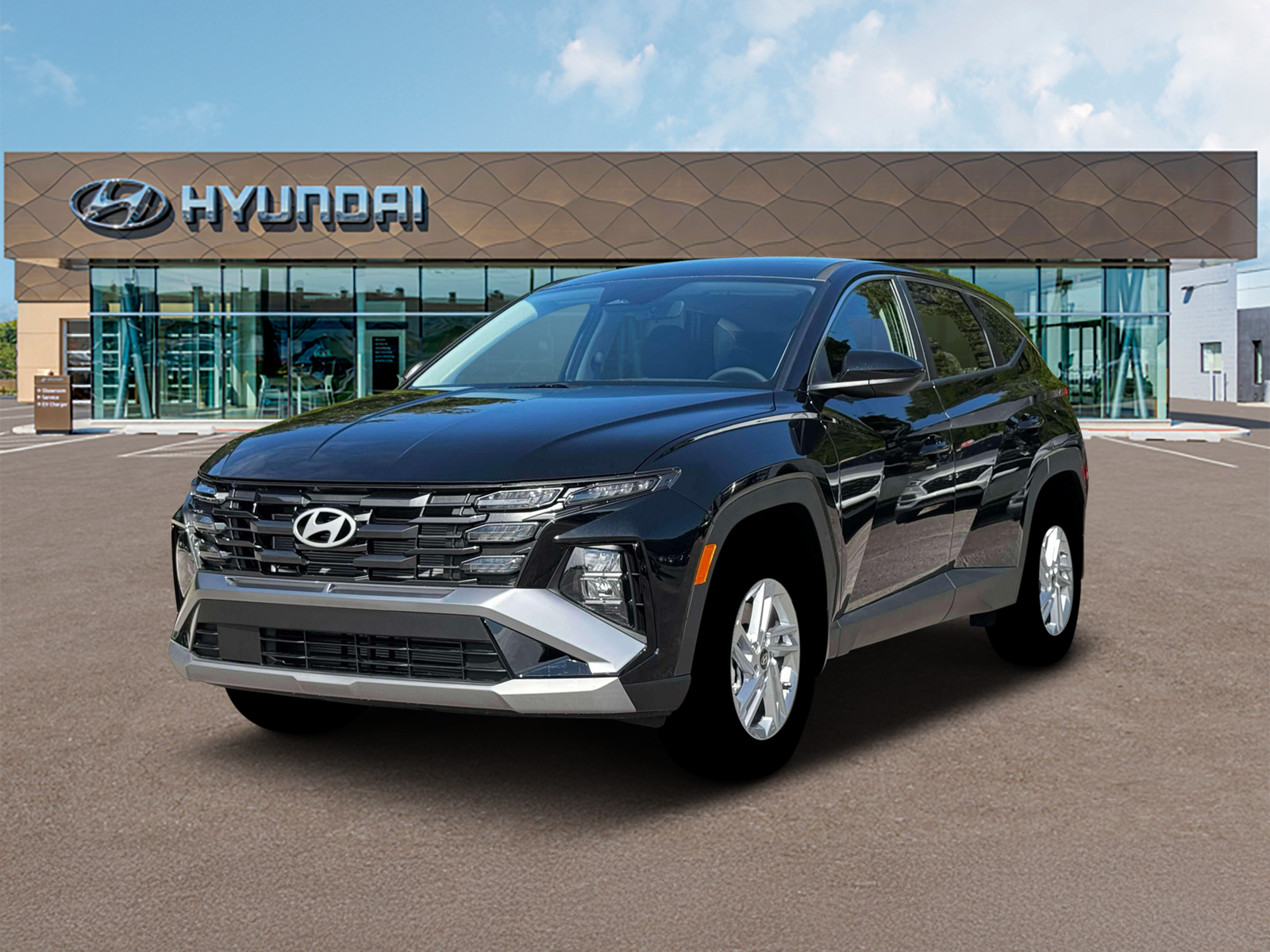 Photo view of 2026 Hyundai Tucson in Black