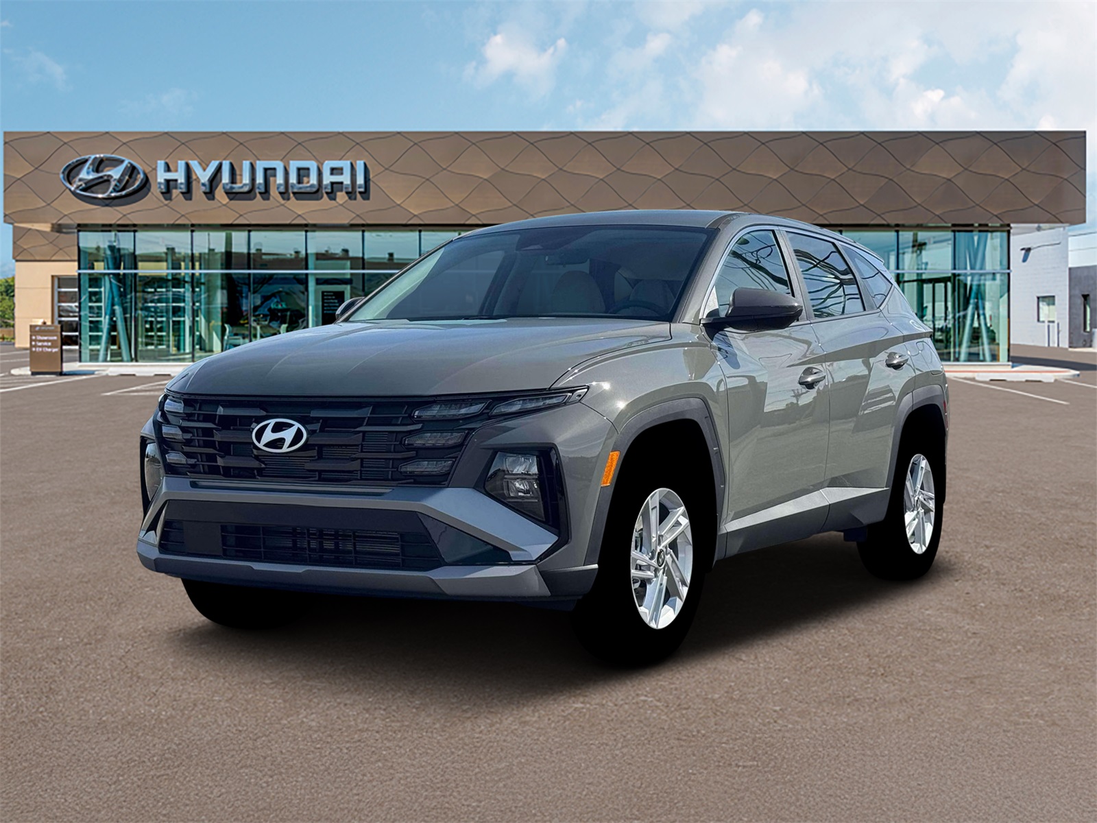Photo view of 2026 Hyundai Tucson in Gray