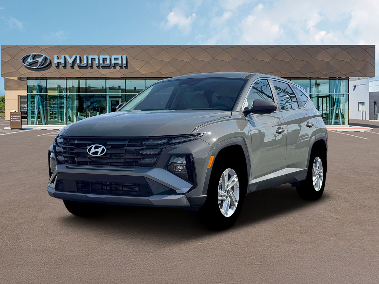Photo view of 2026 Hyundai Tucson in Gray