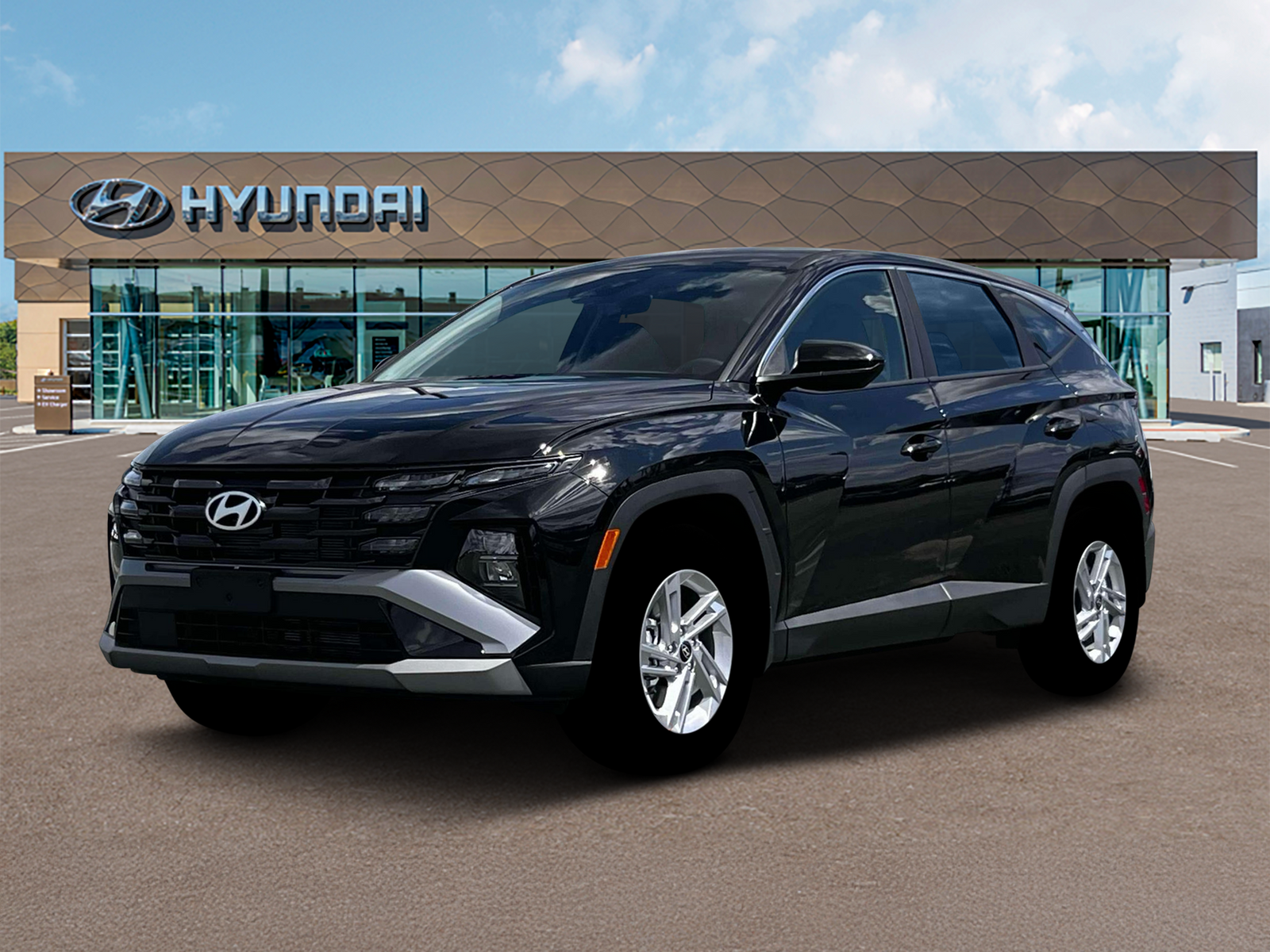 Photo view of 2026 Hyundai Tucson in Black