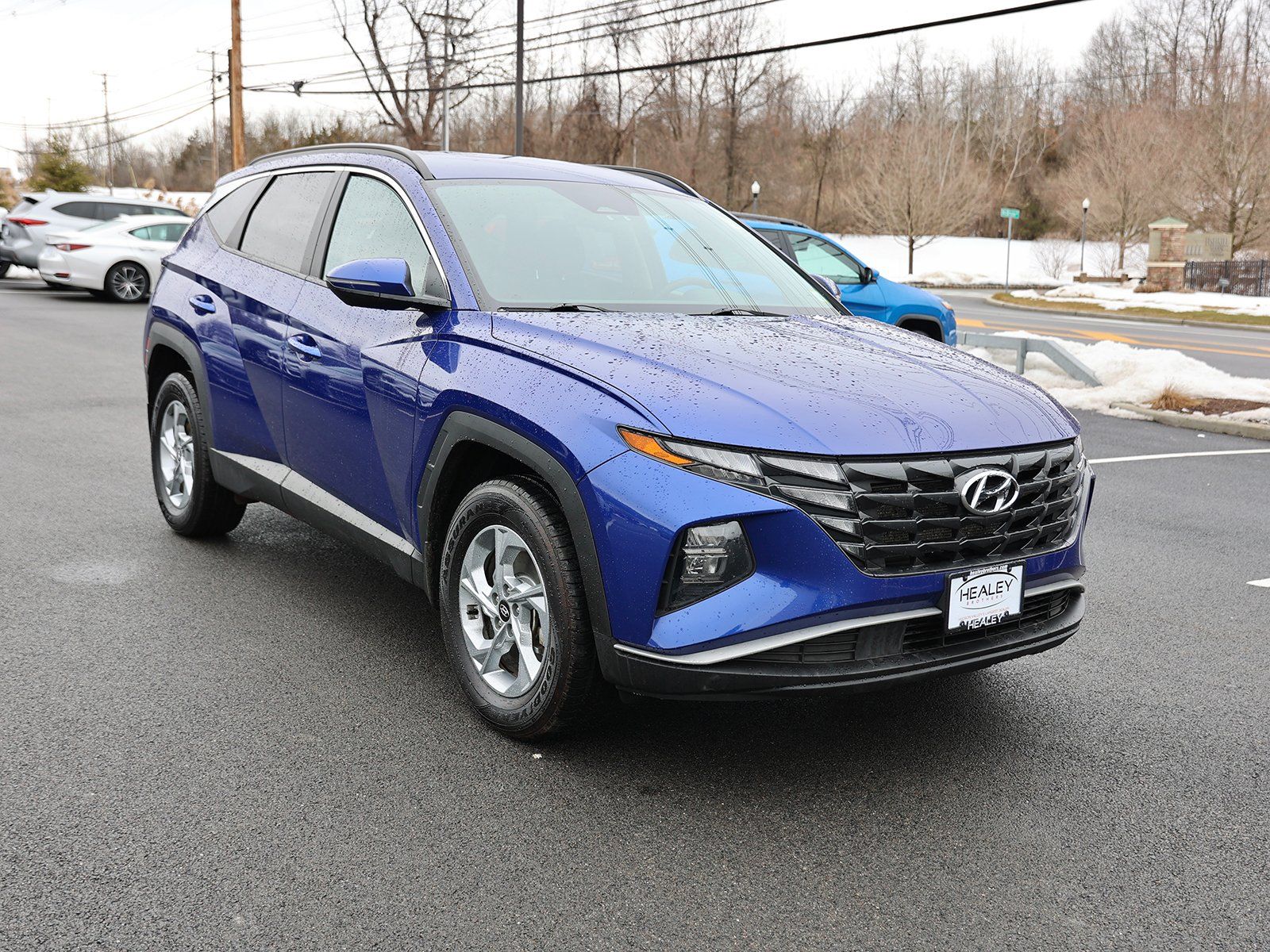 Photo view of 2023 Hyundai Tucson in Blue