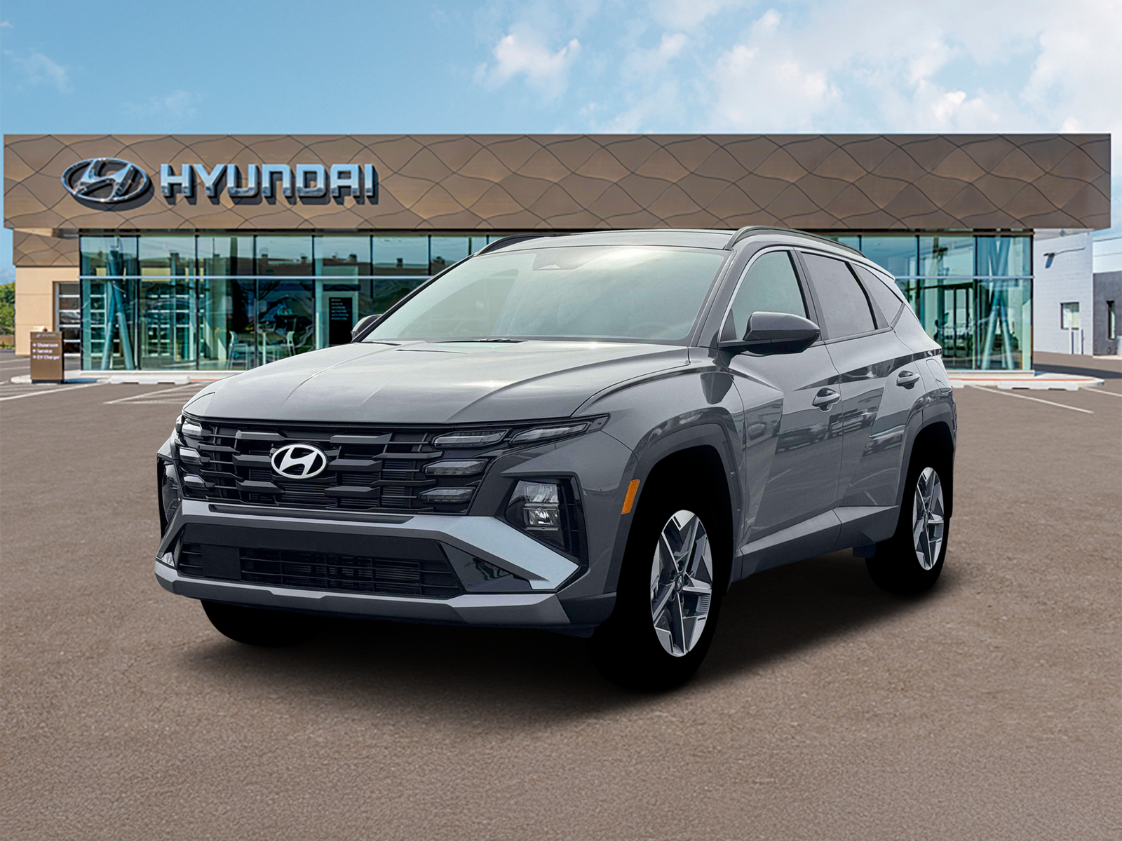 Photo view of 2026 Hyundai Tucson in Gray