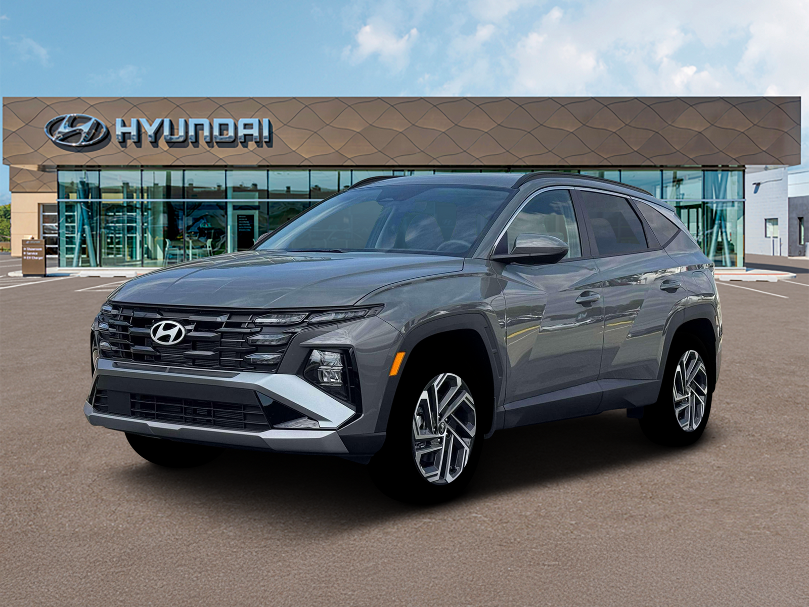 Photo view of 2026 Hyundai Tucson in Gray