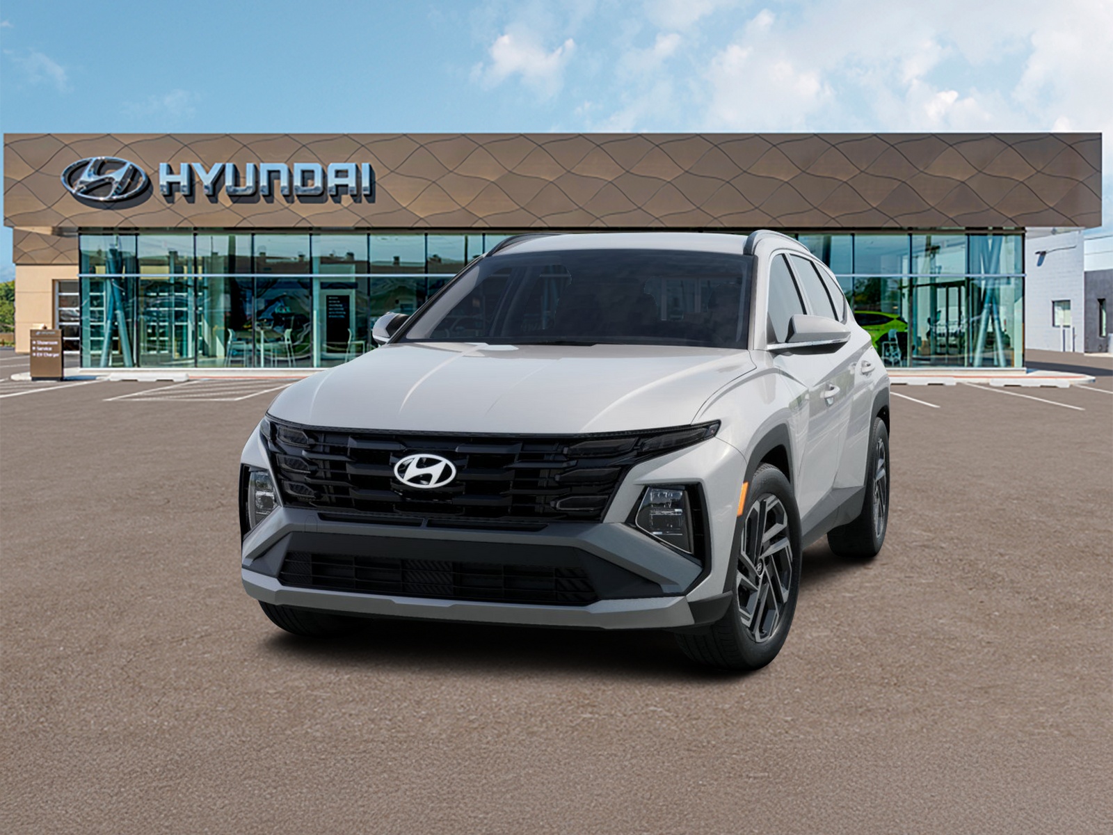 Photo view of 2026 Hyundai Tucson in White