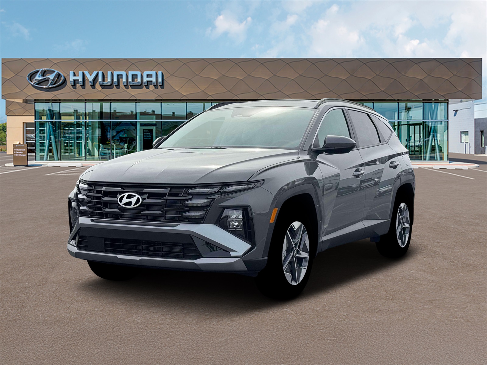 Photo view of 2026 Hyundai Tucson in Gray