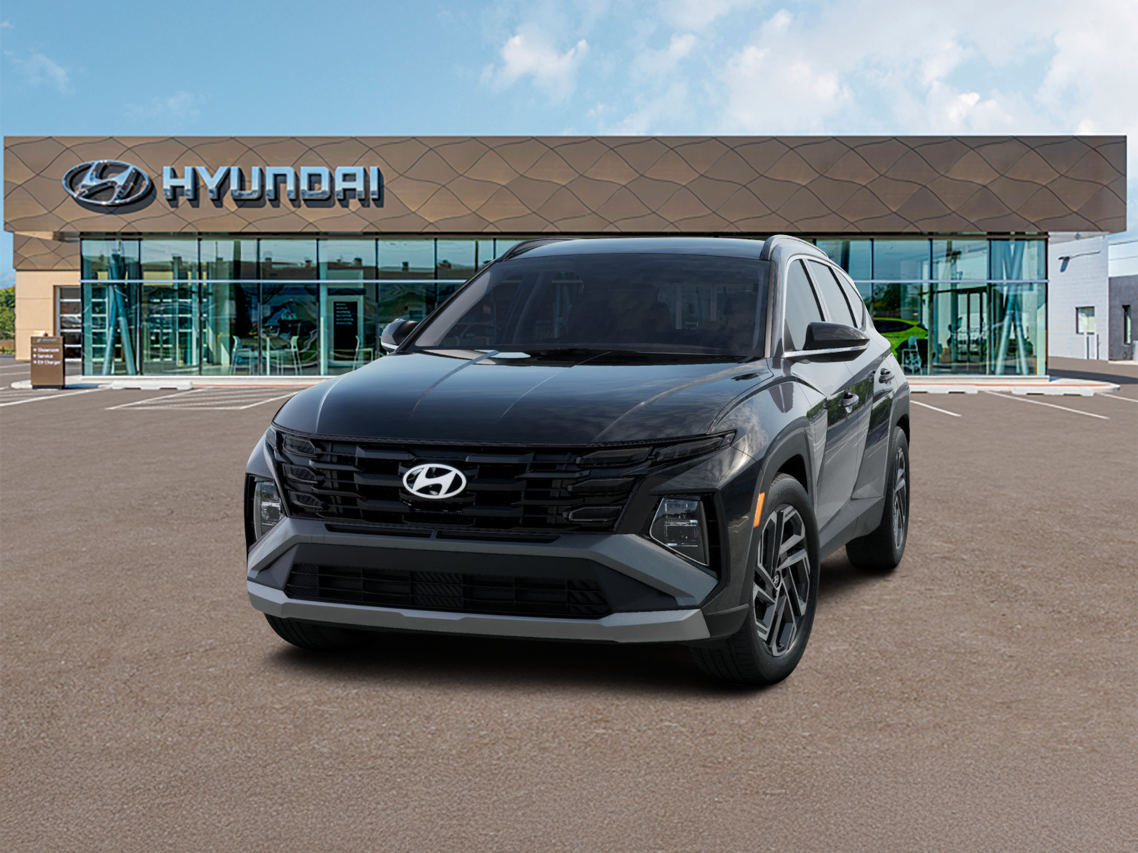 Photo view of 2026 Hyundai Tucson in Black