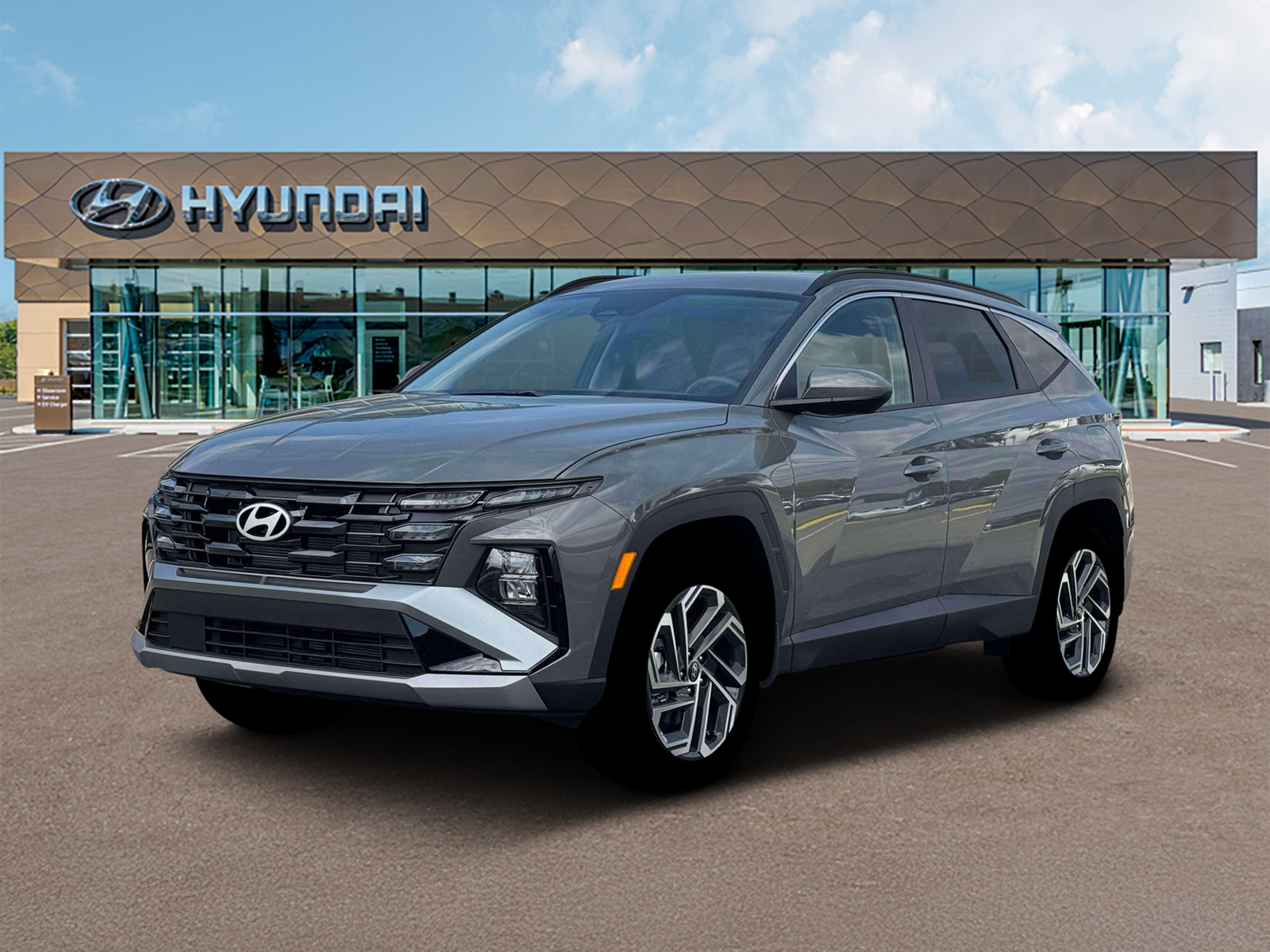 Photo view of 2026 Hyundai Tucson in Gray