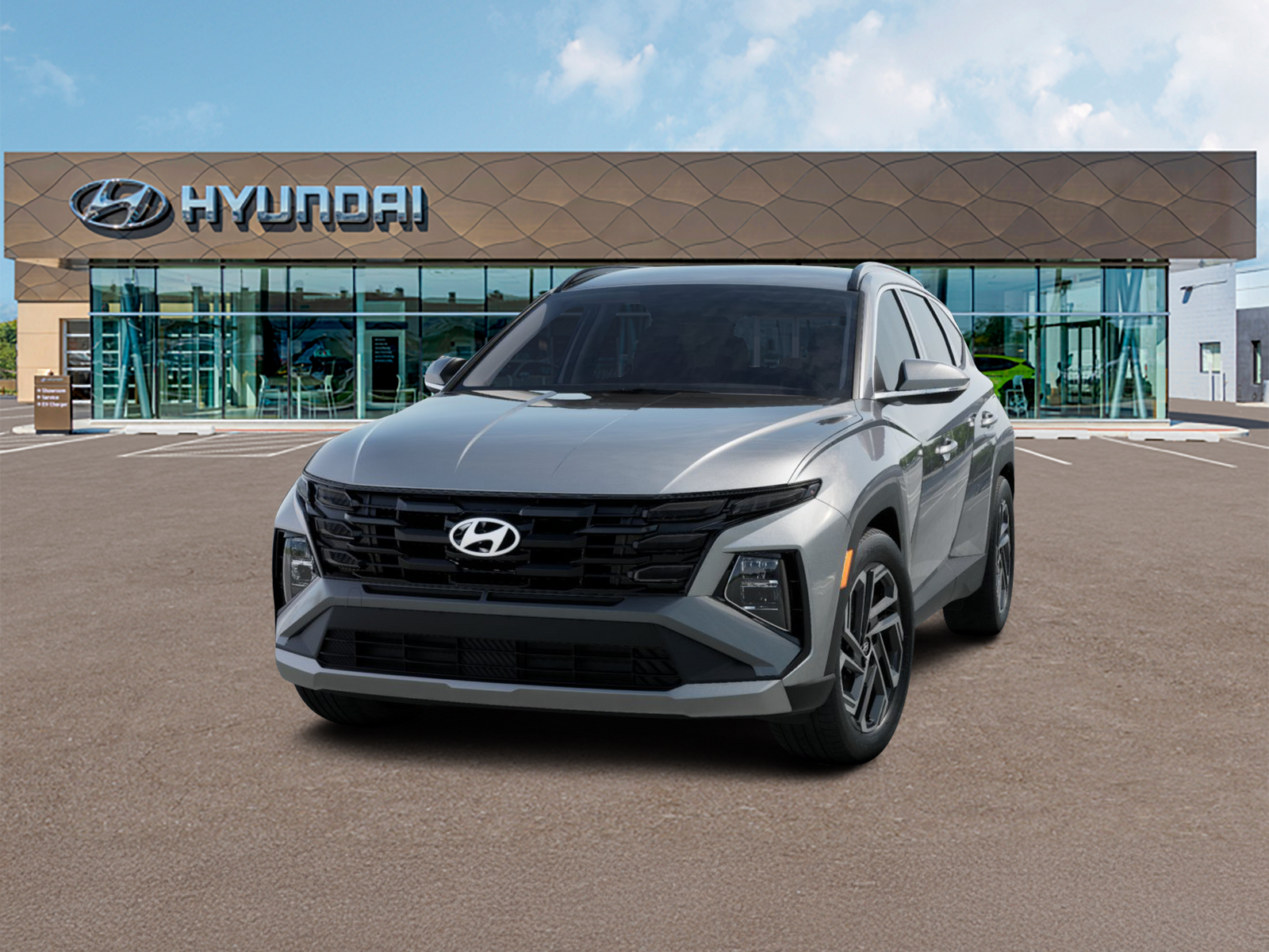 Photo view of 2026 Hyundai Tucson in Silver
