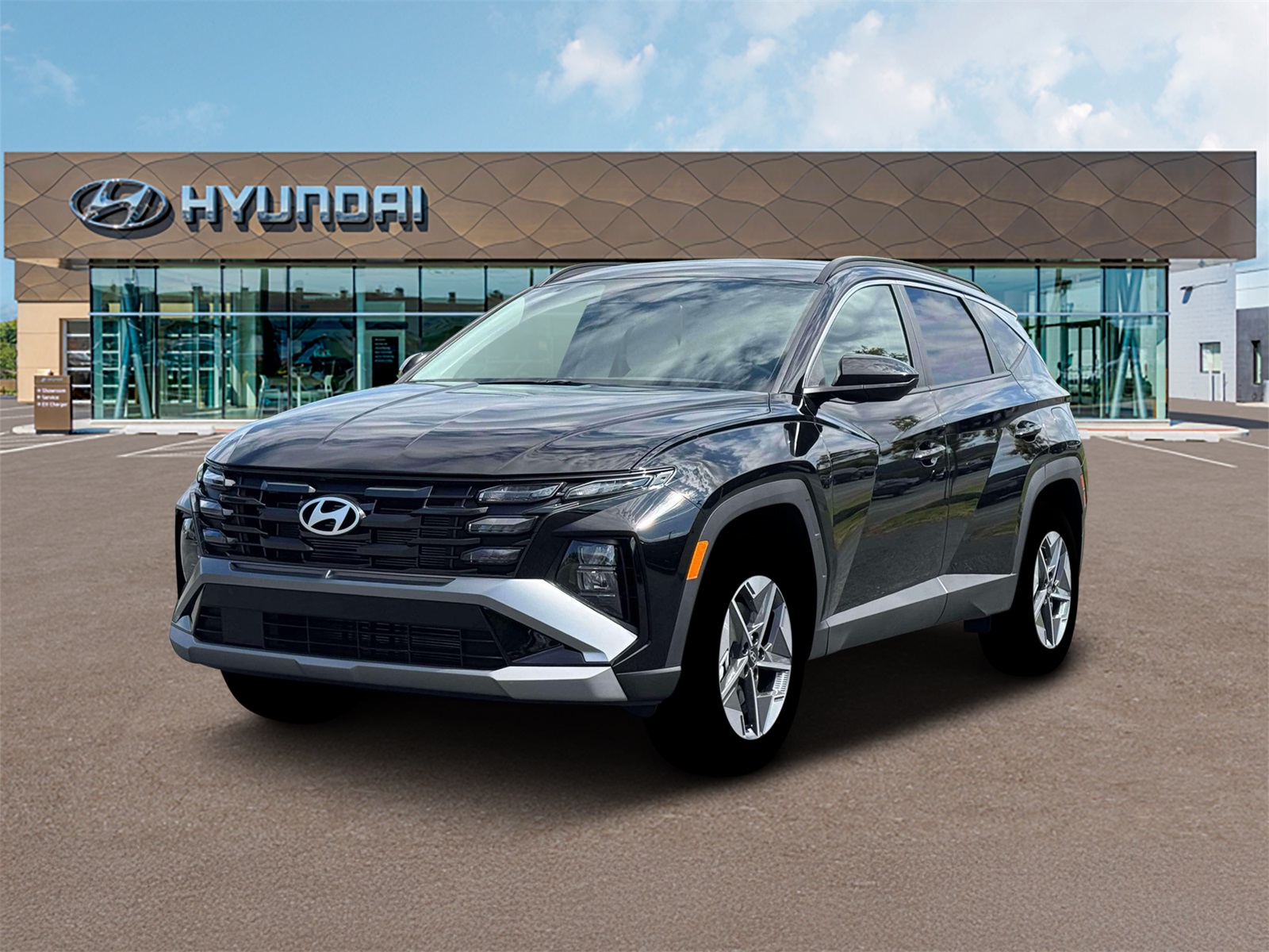 Photo view of 2026 Hyundai Tucson in Black