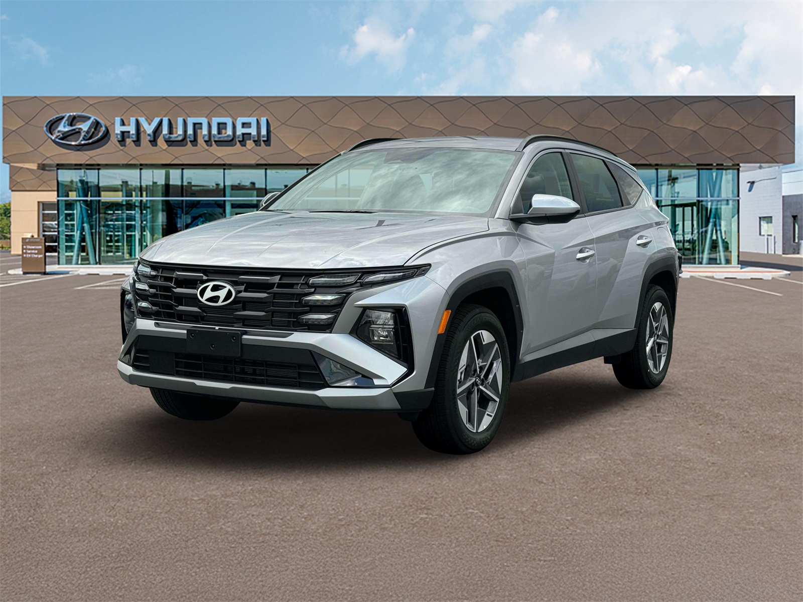 Photo view of 2026 Hyundai Tucson in Silver
