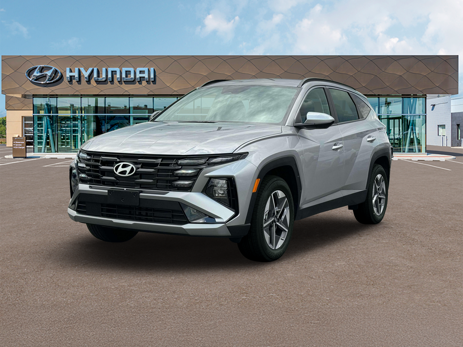 Photo view of 2026 Hyundai Tucson in Silver