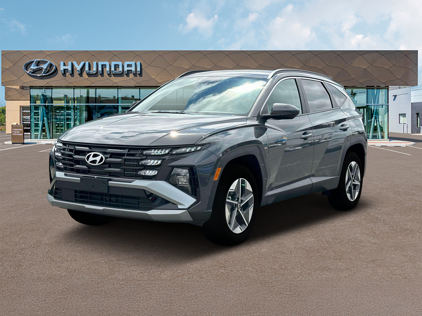 Photo view of 2026 Hyundai Tucson in Gray