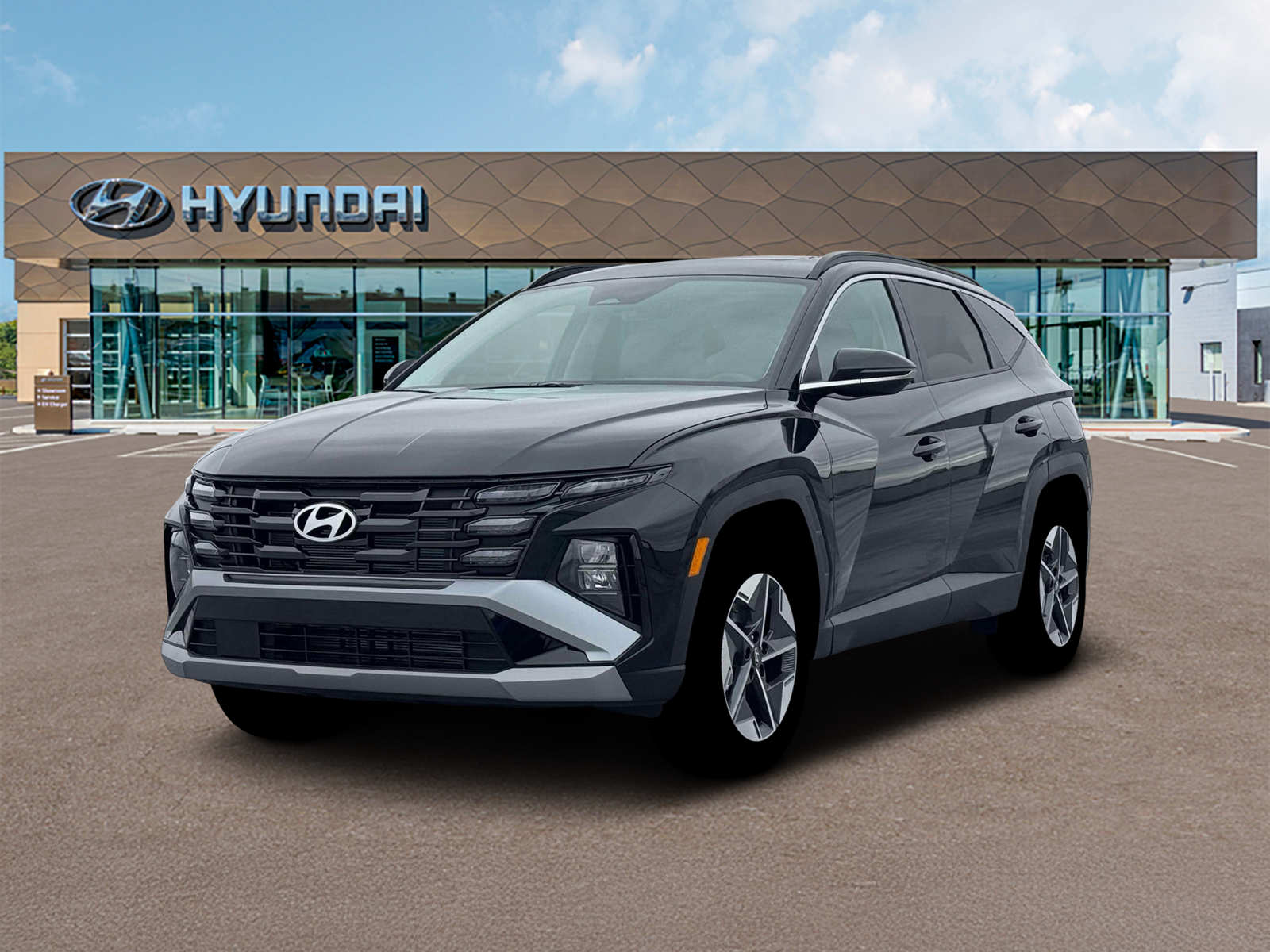 Photo view of 2026 Hyundai Tucson in Black