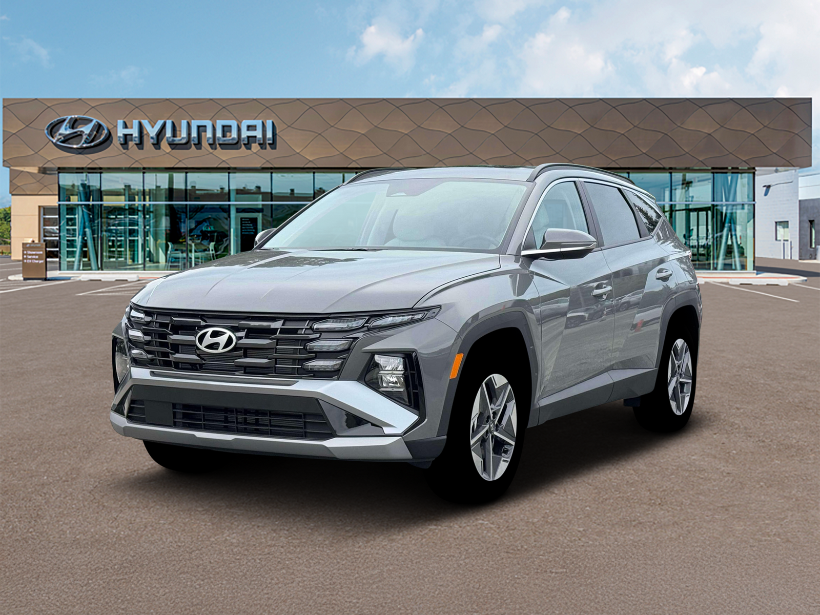 Photo view of 2026 Hyundai Tucson in Gray