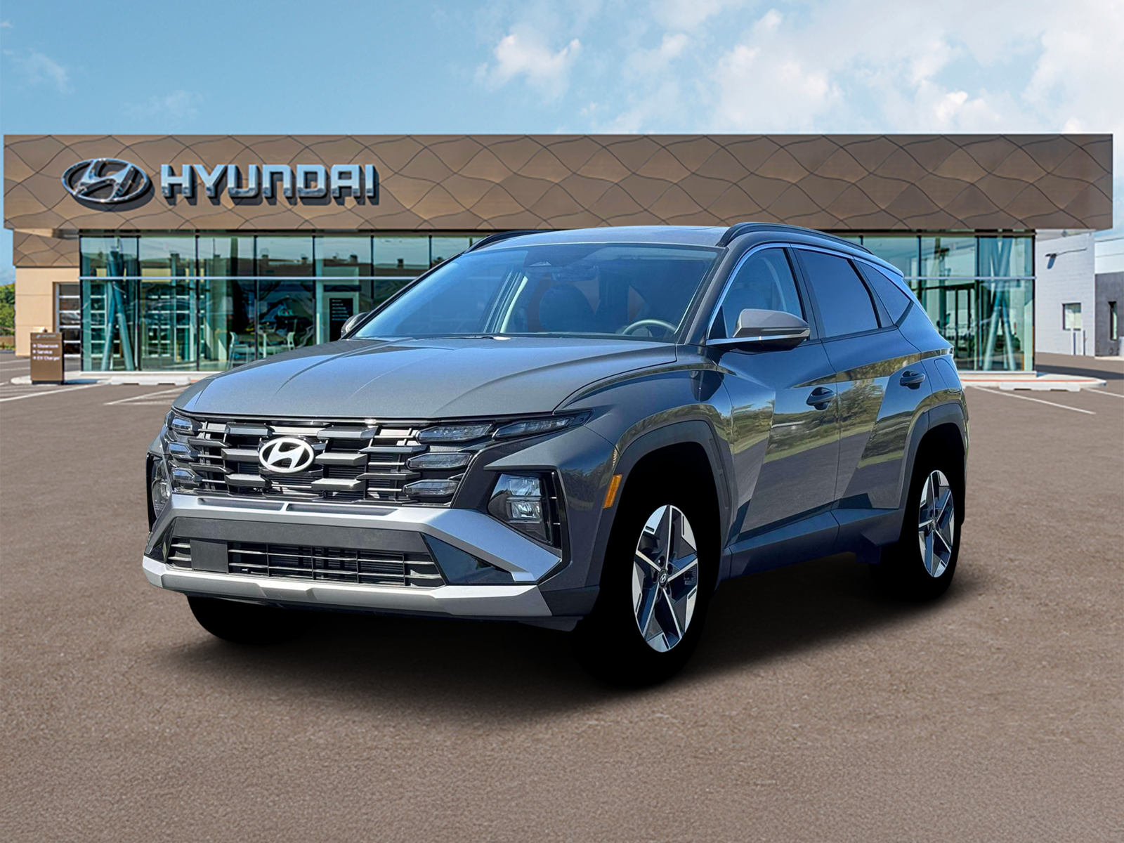Photo view of 2026 Hyundai Tucson in Gray