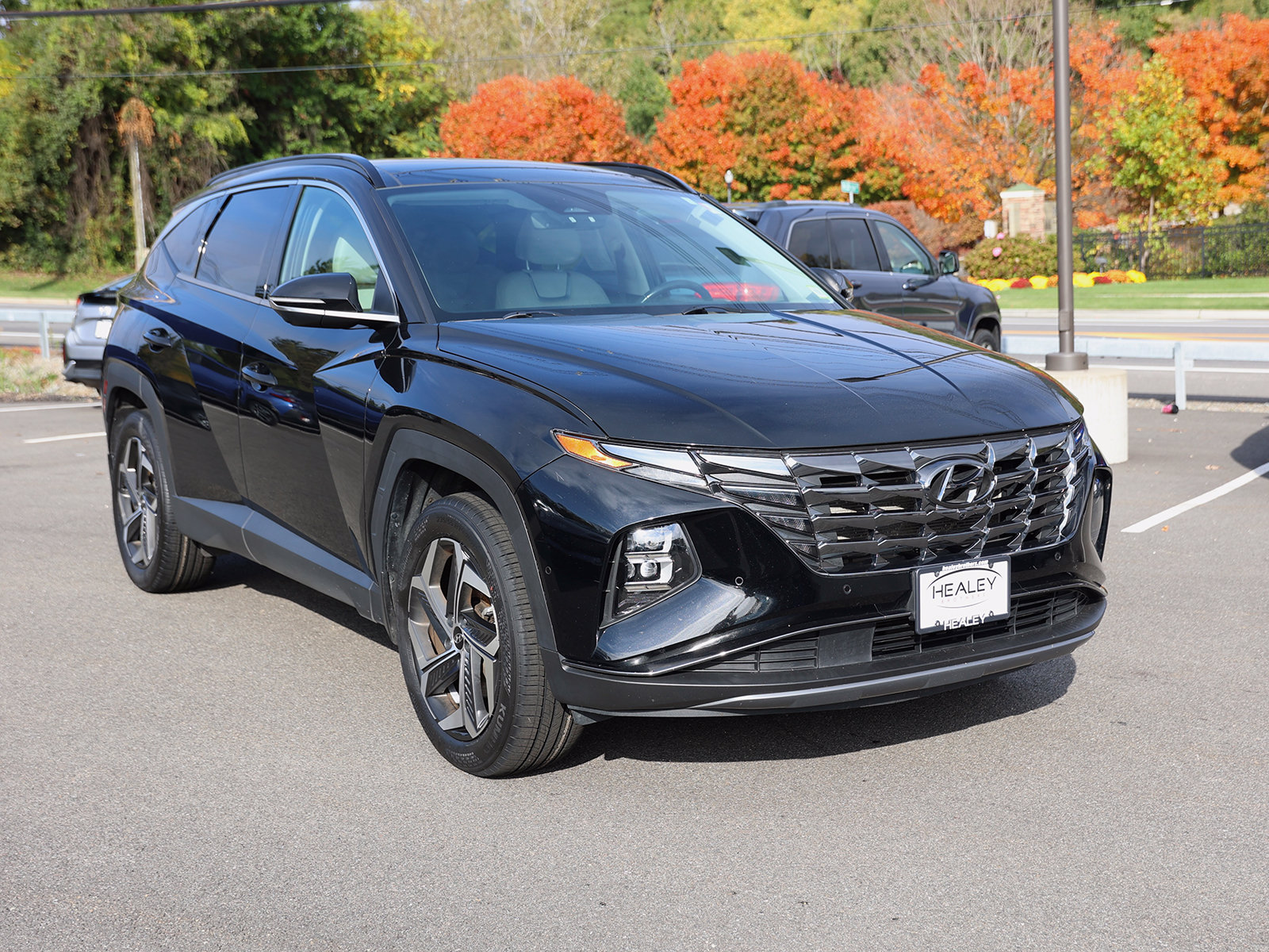 Photo view of 2022 Hyundai Tucson in Black