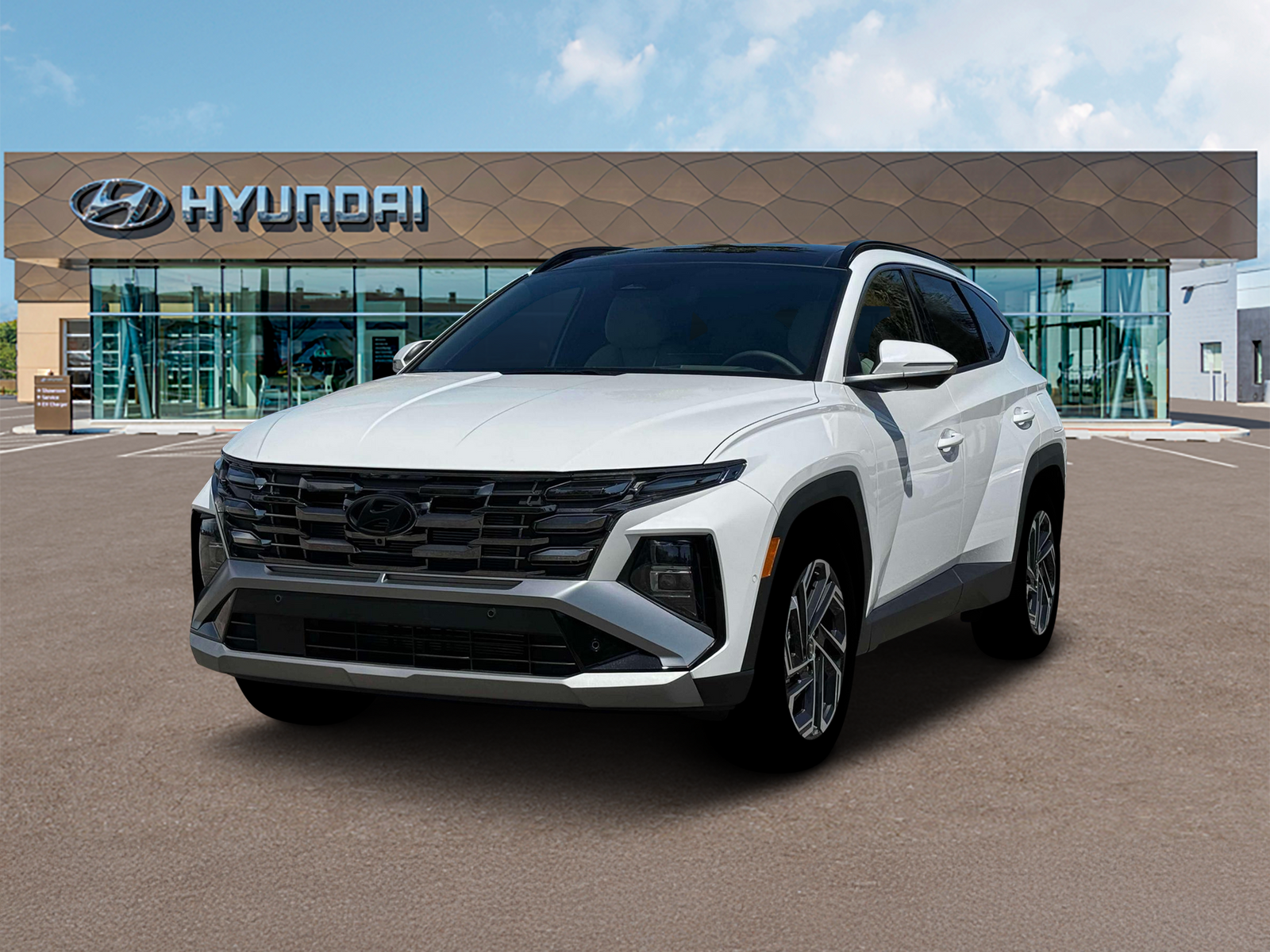 Photo view of 2026 Hyundai Tucson in White