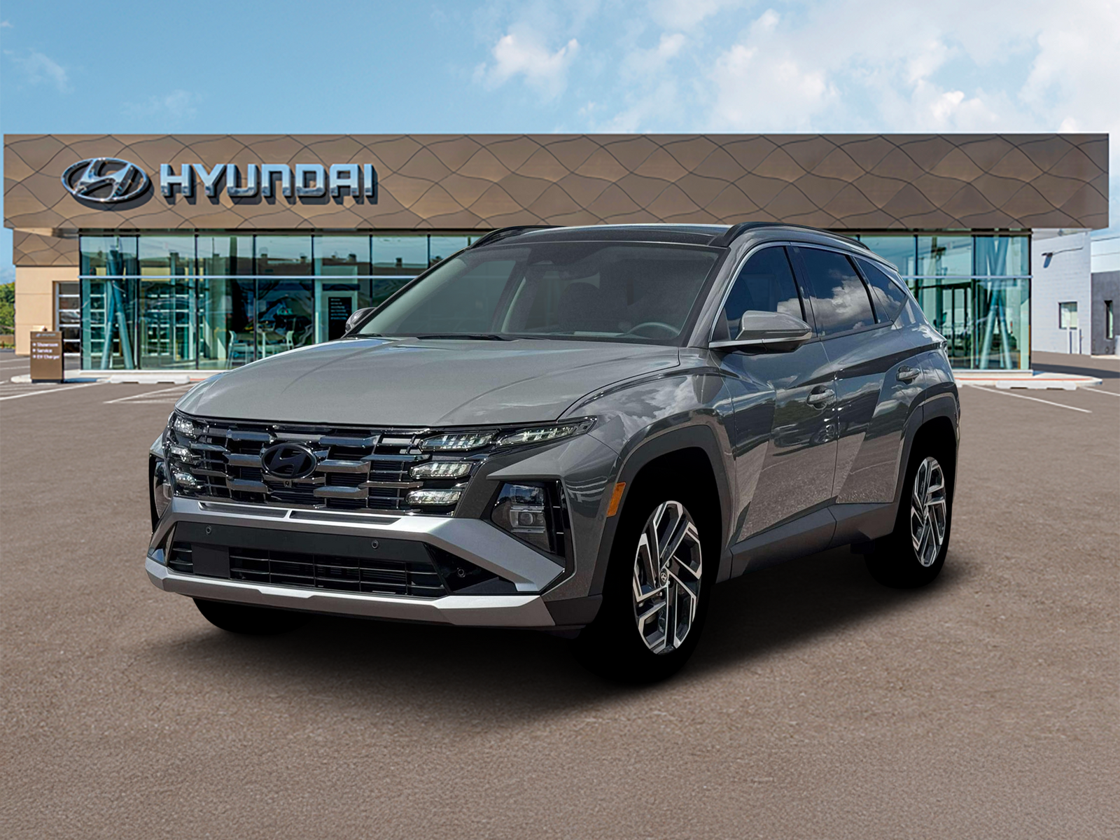 Photo view of 2026 Hyundai Tucson in Gray