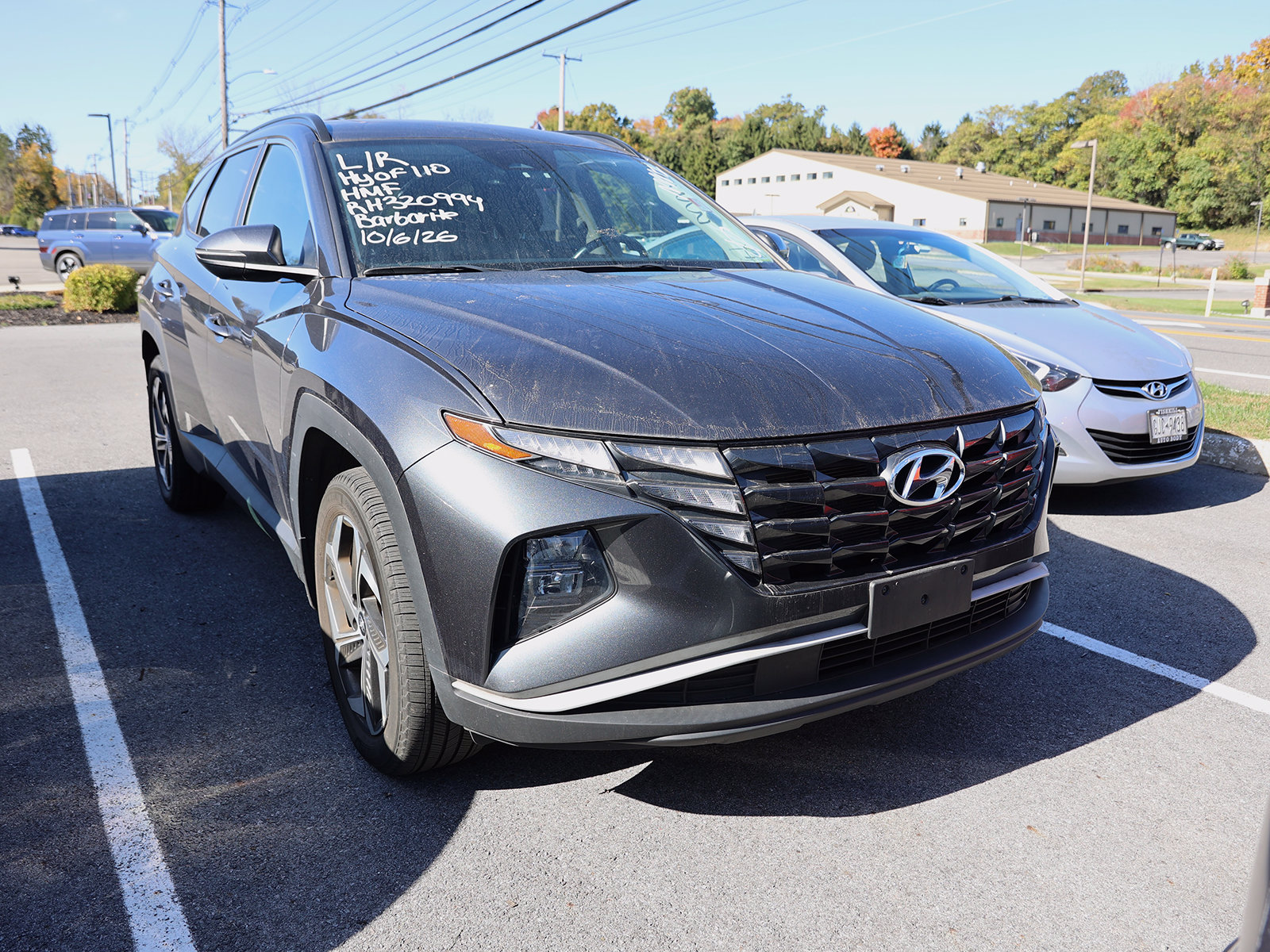 Photo view of 2024 Hyundai Tucson in Gray