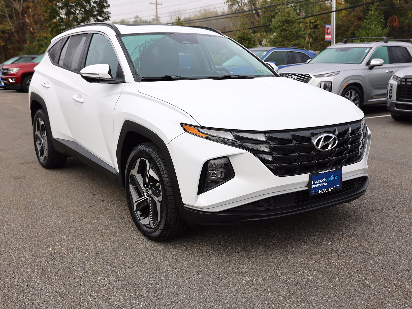 Photo view of 2024 Hyundai Tucson in White