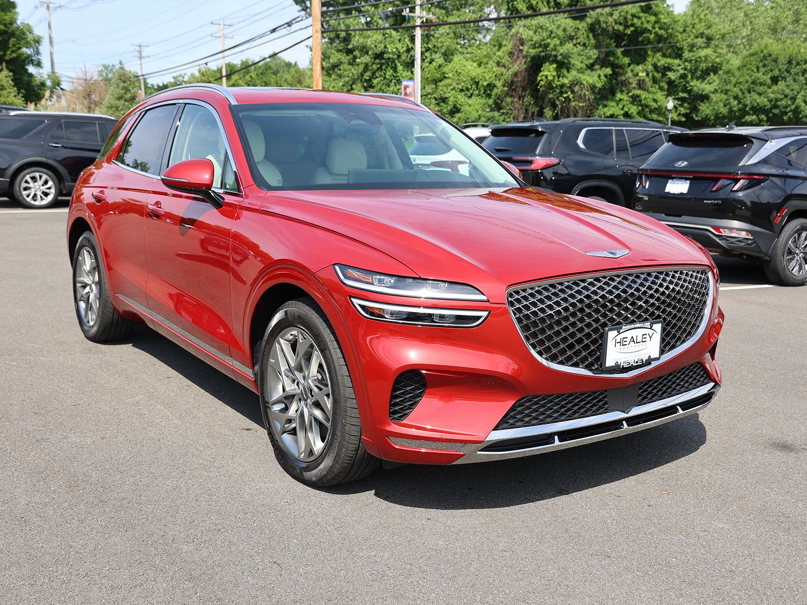 Photo view of 2025 Genesis GV70 in Red