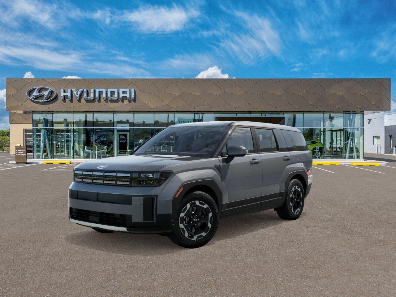 Photo view of 2026 Hyundai Santa Fe Hybrid in Gray