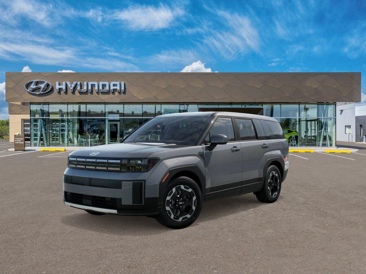 Photo view of 2026 Hyundai Santa Fe Hybrid in Gray