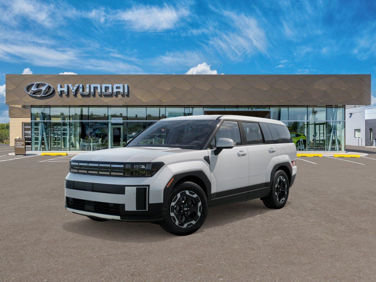 Photo view of 2026 Hyundai Santa Fe in White