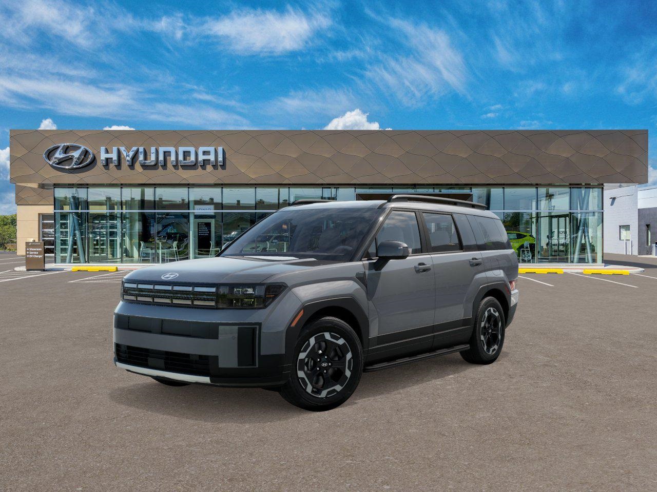 Photo view of 2026 Hyundai Santa Fe in Gray