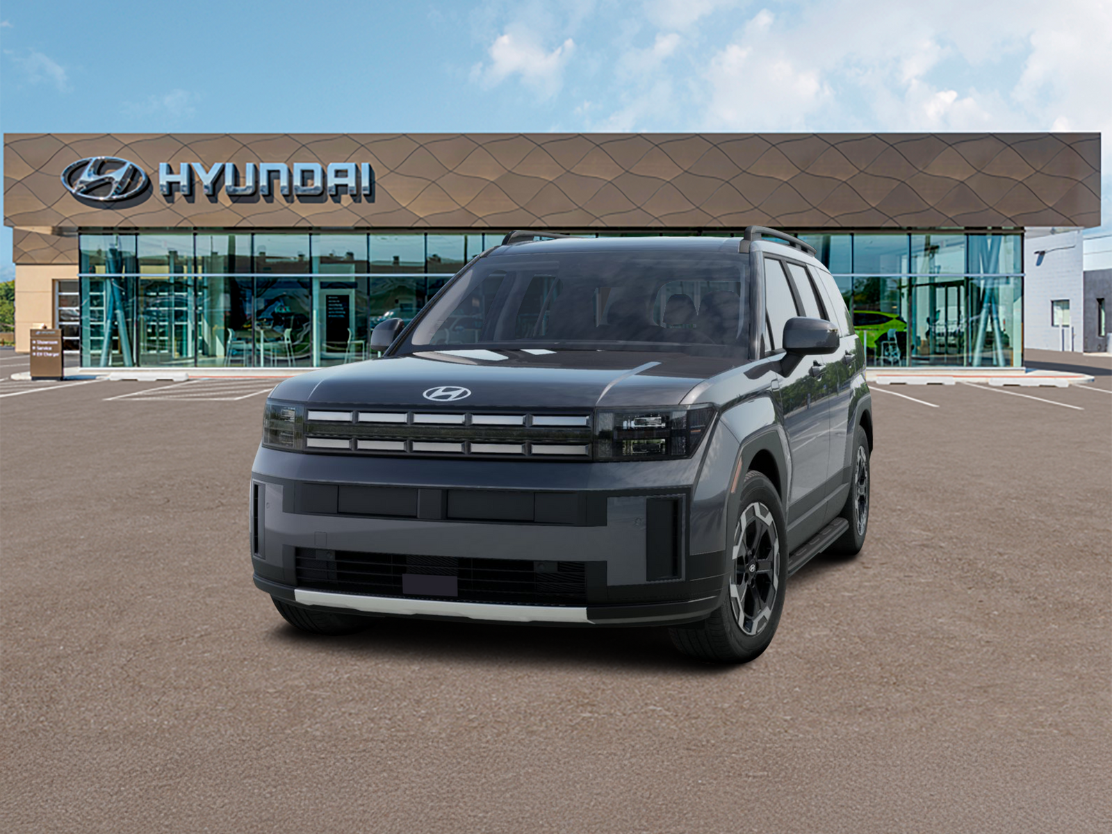 Photo view of 2027 Hyundai Santa Fe in Gray