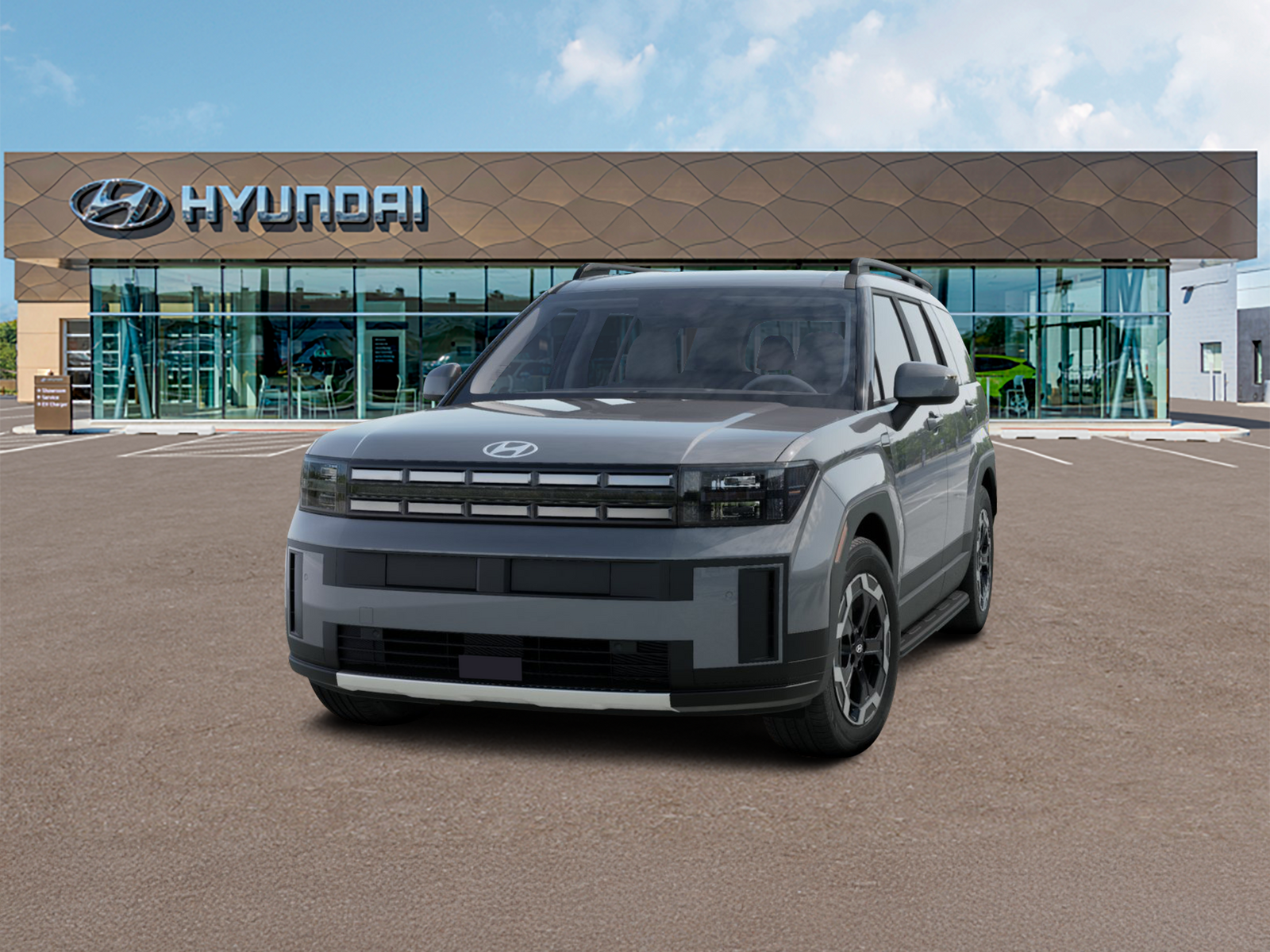 Photo view of 2027 Hyundai Santa Fe in Gray