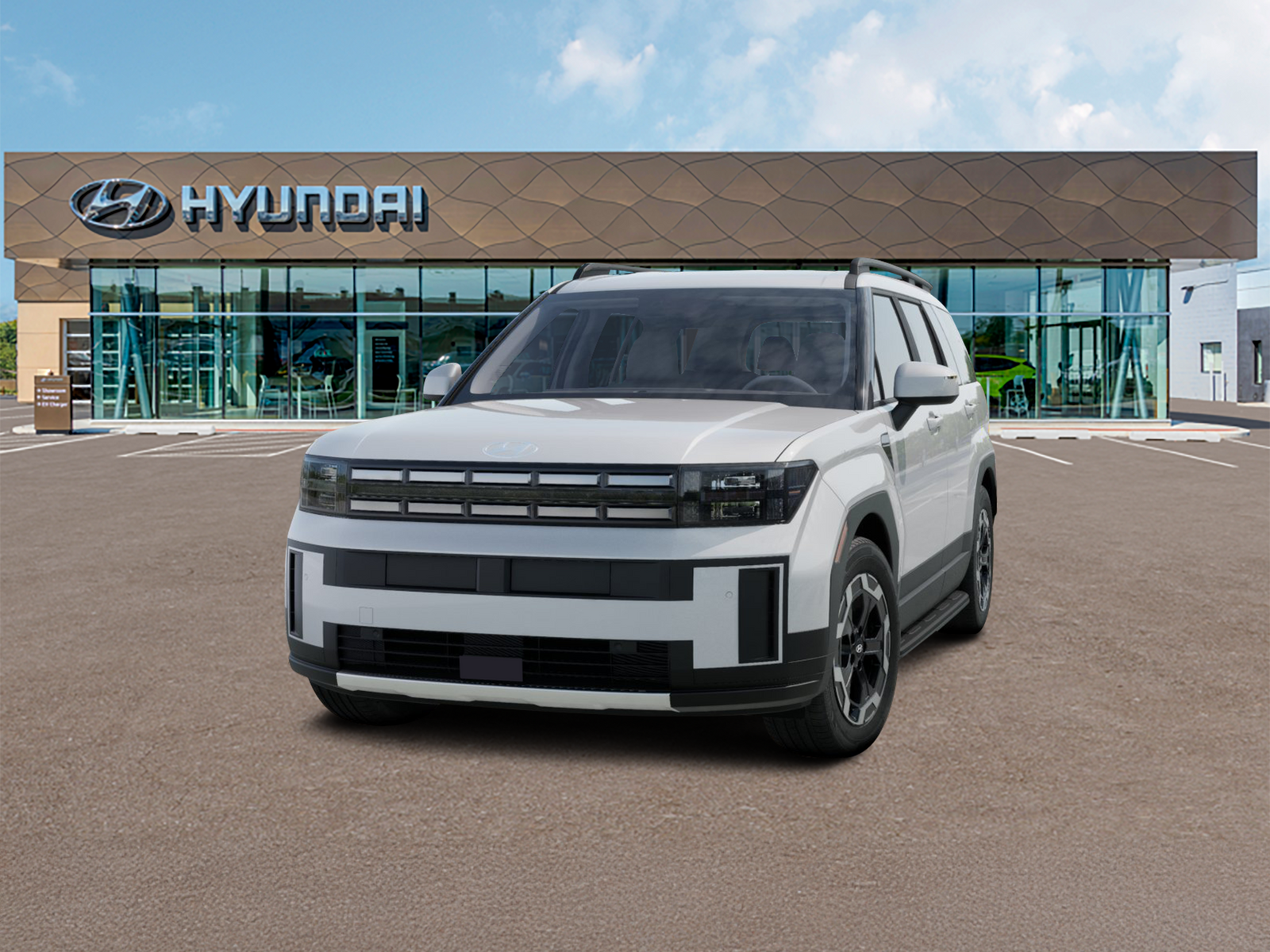 Photo view of 2027 Hyundai Santa Fe in White