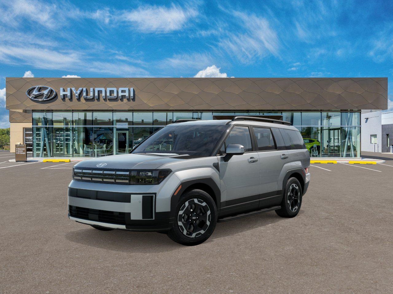 Photo view of 2026 Hyundai Santa Fe in Silver