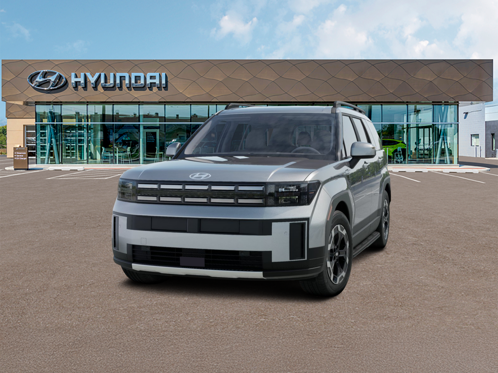 Photo view of 2027 Hyundai Santa Fe in Silver