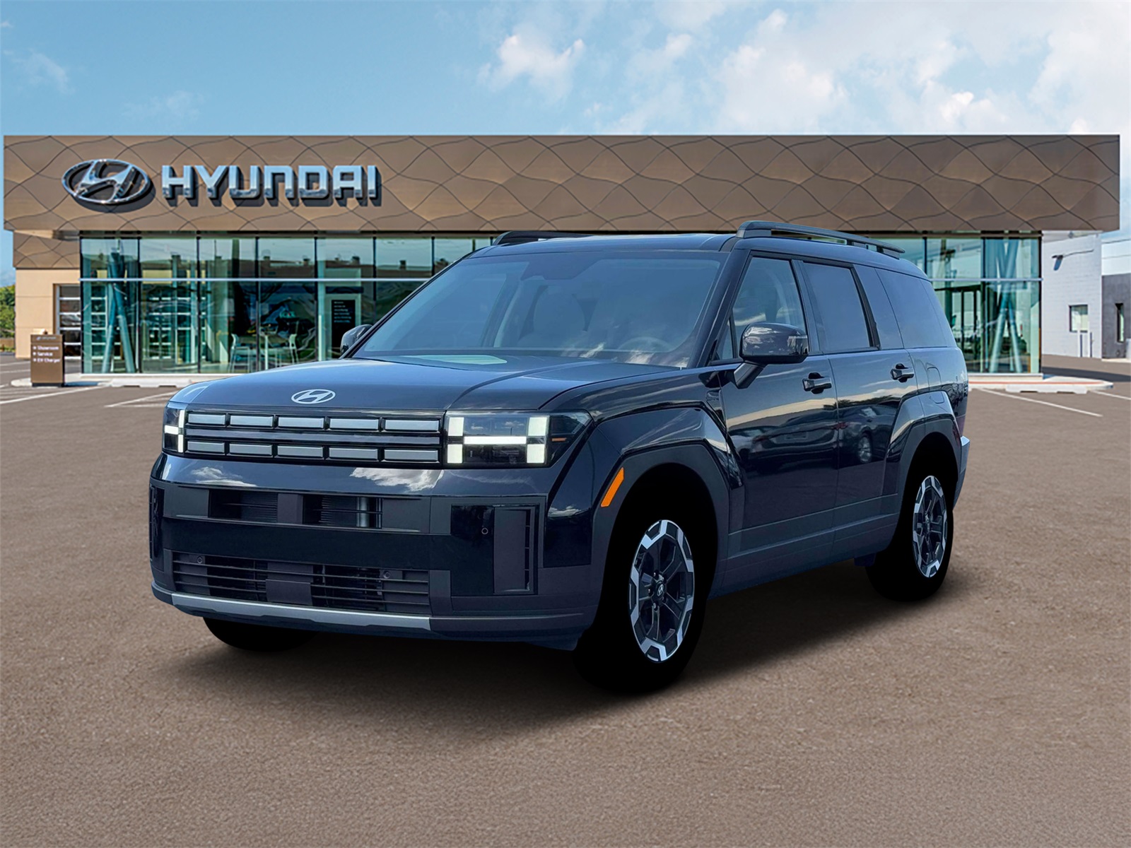 Photo view of 2026 Hyundai Santa Fe in Black