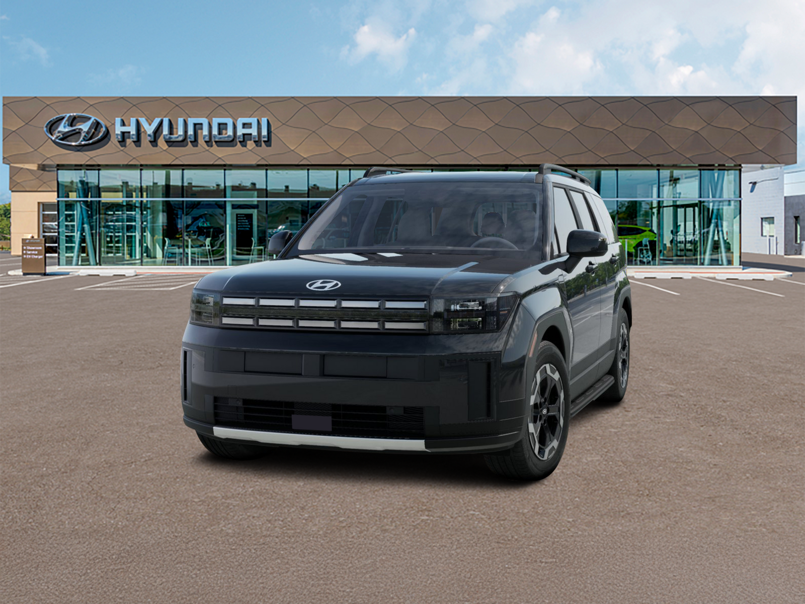 Photo view of 2027 Hyundai Santa Fe in Black