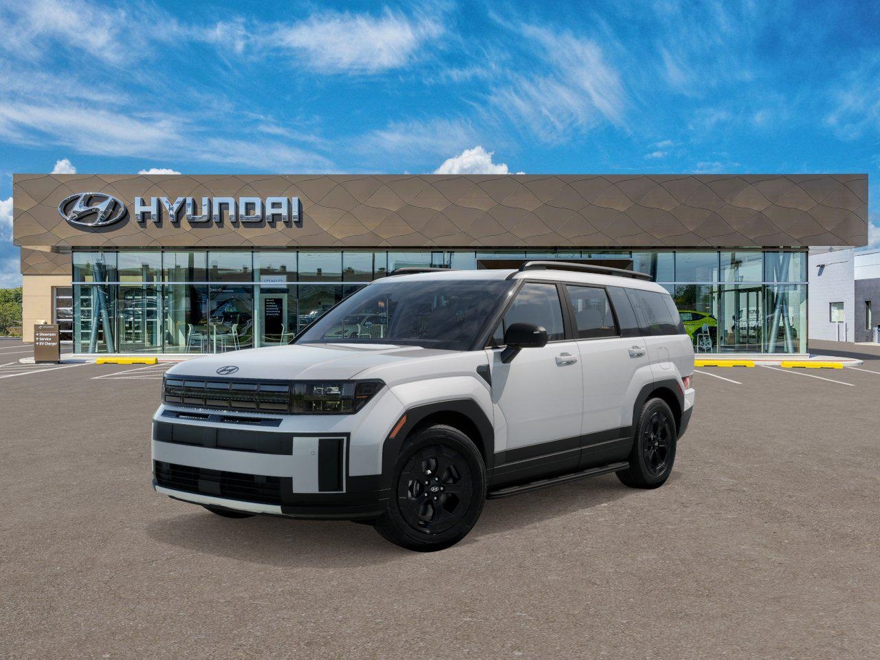 Photo view of 2026 Hyundai Santa Fe in White