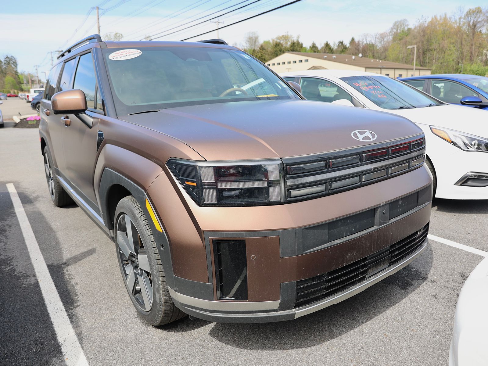 Photo view of 2025 Hyundai Santa Fe in Brown