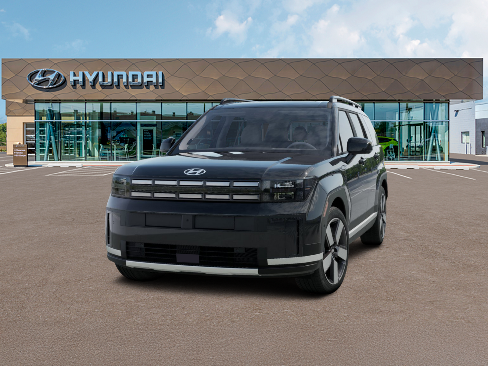 Photo view of 2026 Hyundai Santa Fe in Black