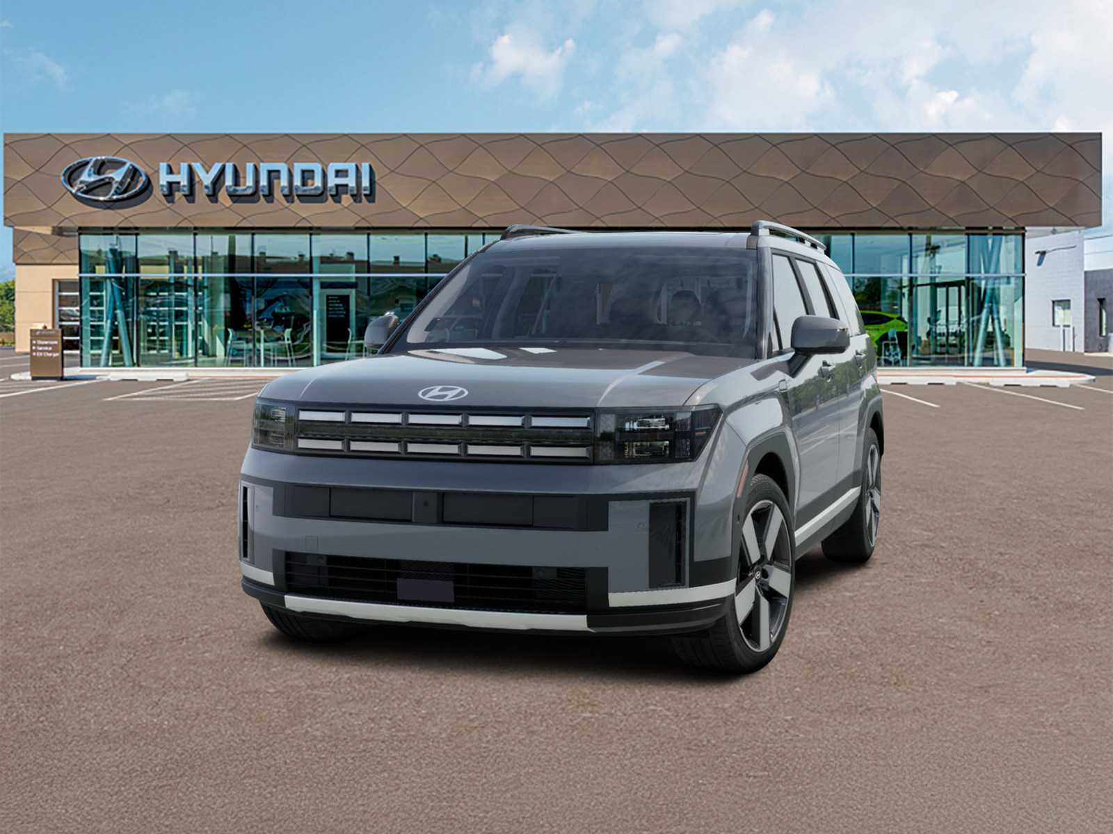 Photo view of 2027 Hyundai Santa Fe in Gray