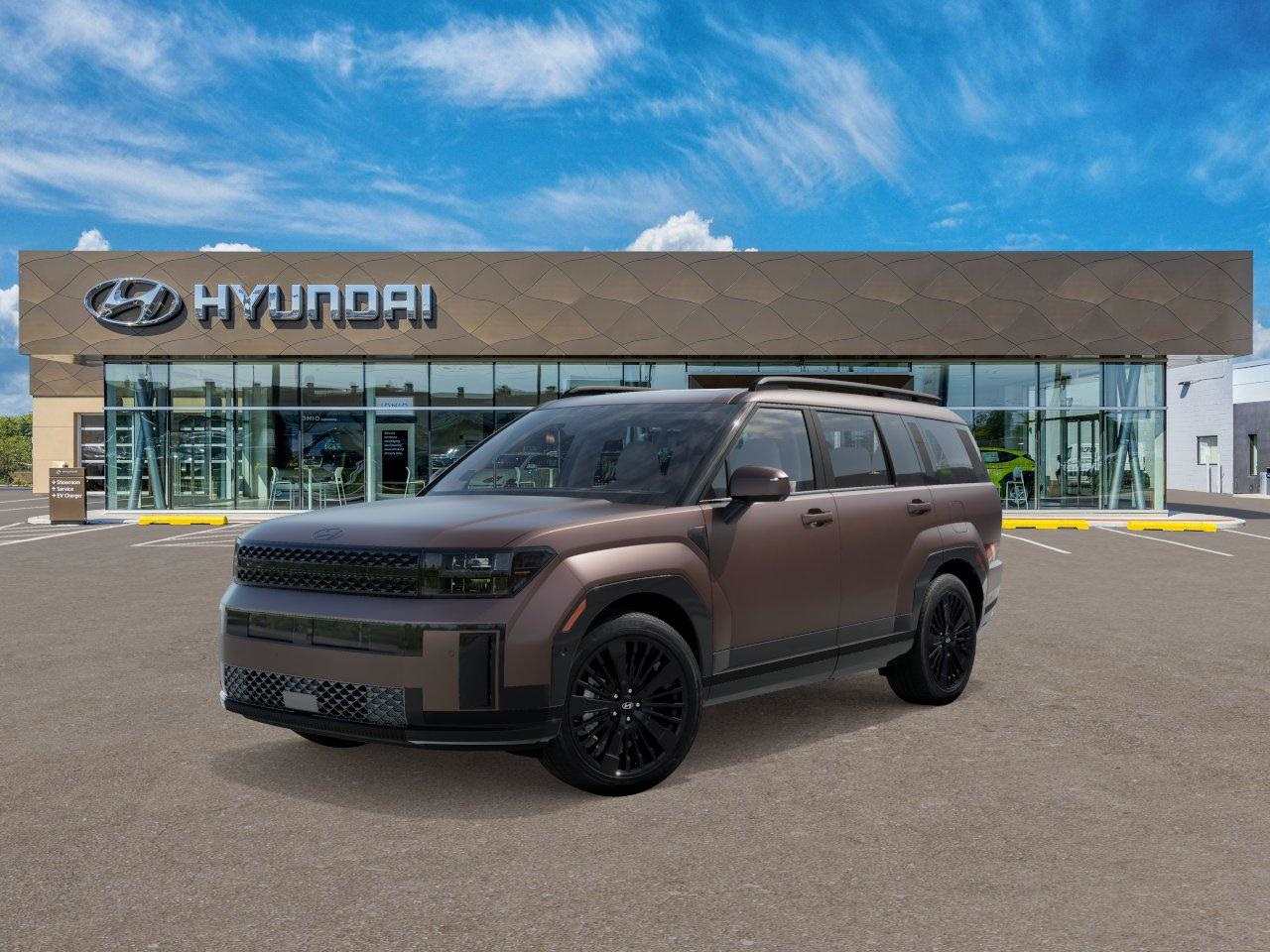 Photo view of 2025 Hyundai Santa Fe Hybrid in Brown