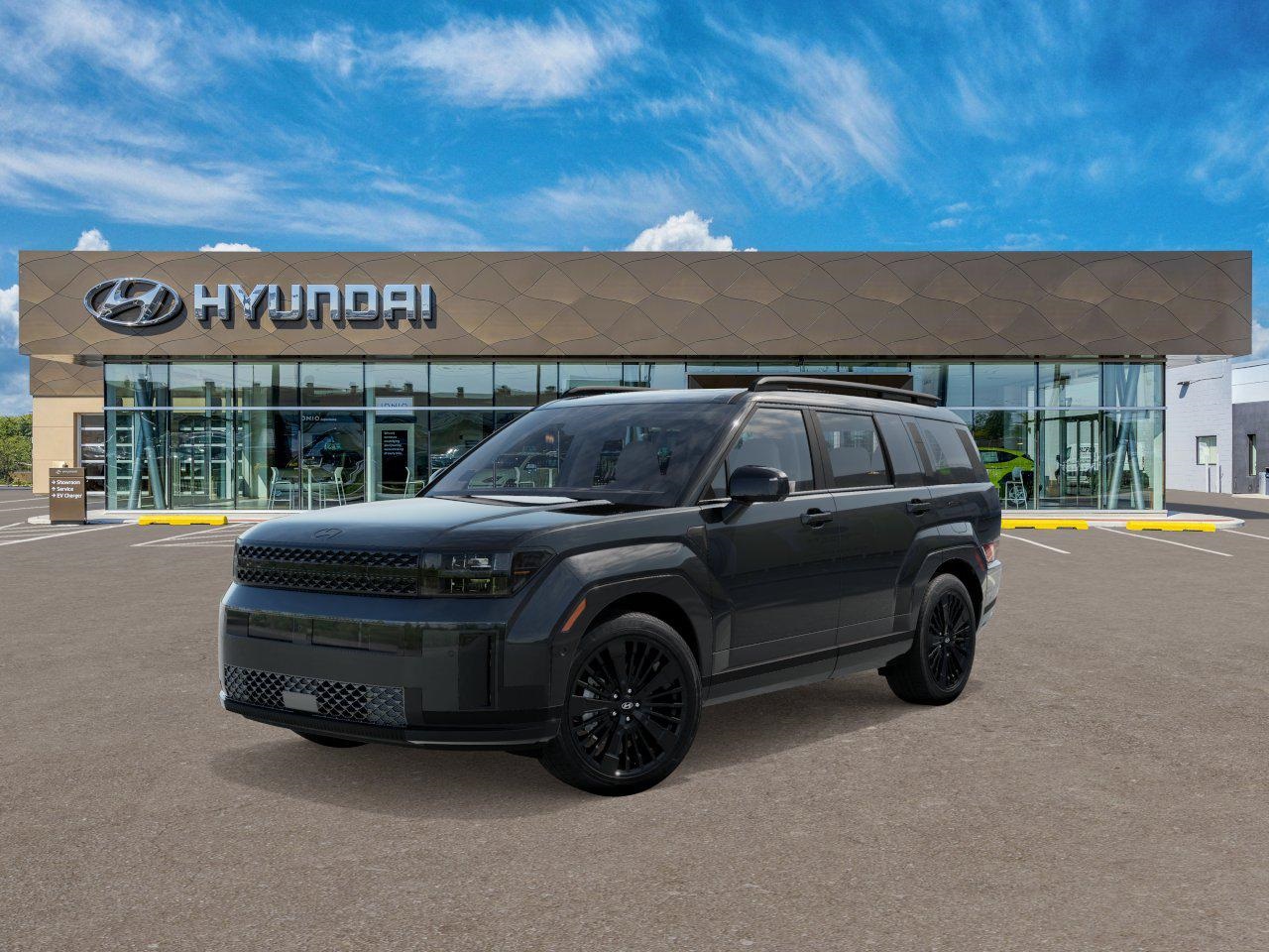 Photo view of 2025 Hyundai Santa Fe Hybrid in Black