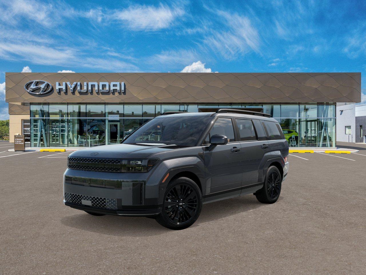 Photo view of 2026 Hyundai Santa Fe Hybrid in Gray