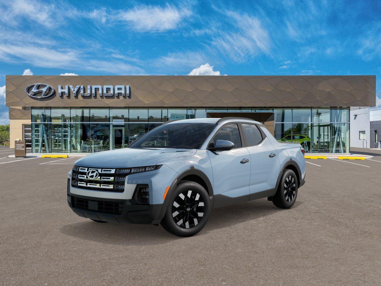 Photo view of 2026 Hyundai Santa Cruz in Blue