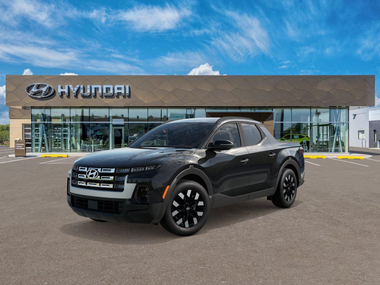 Photo view of 2026 Hyundai Santa Cruz in Black