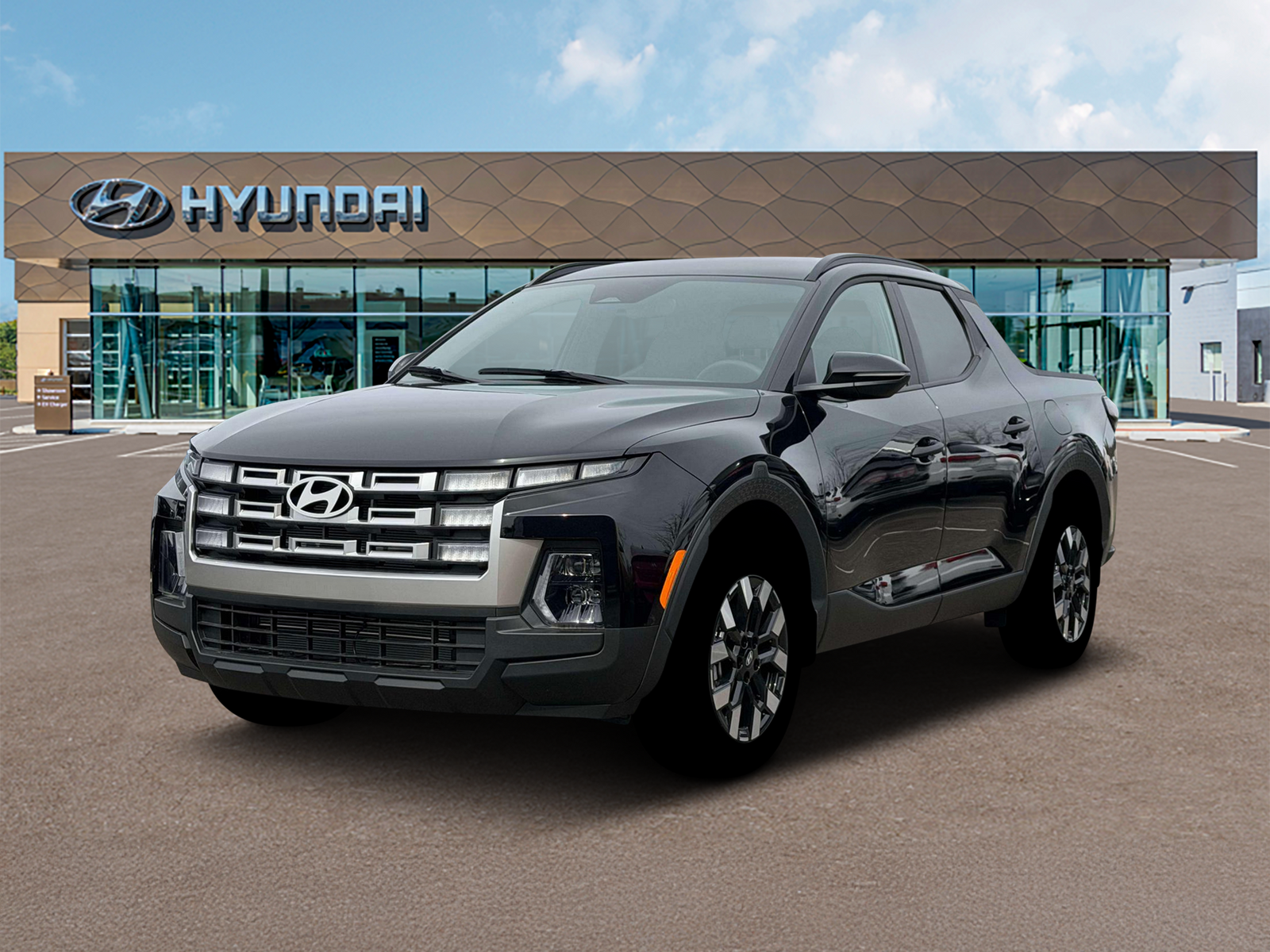 Photo view of 2026 Hyundai Santa Cruz in Black