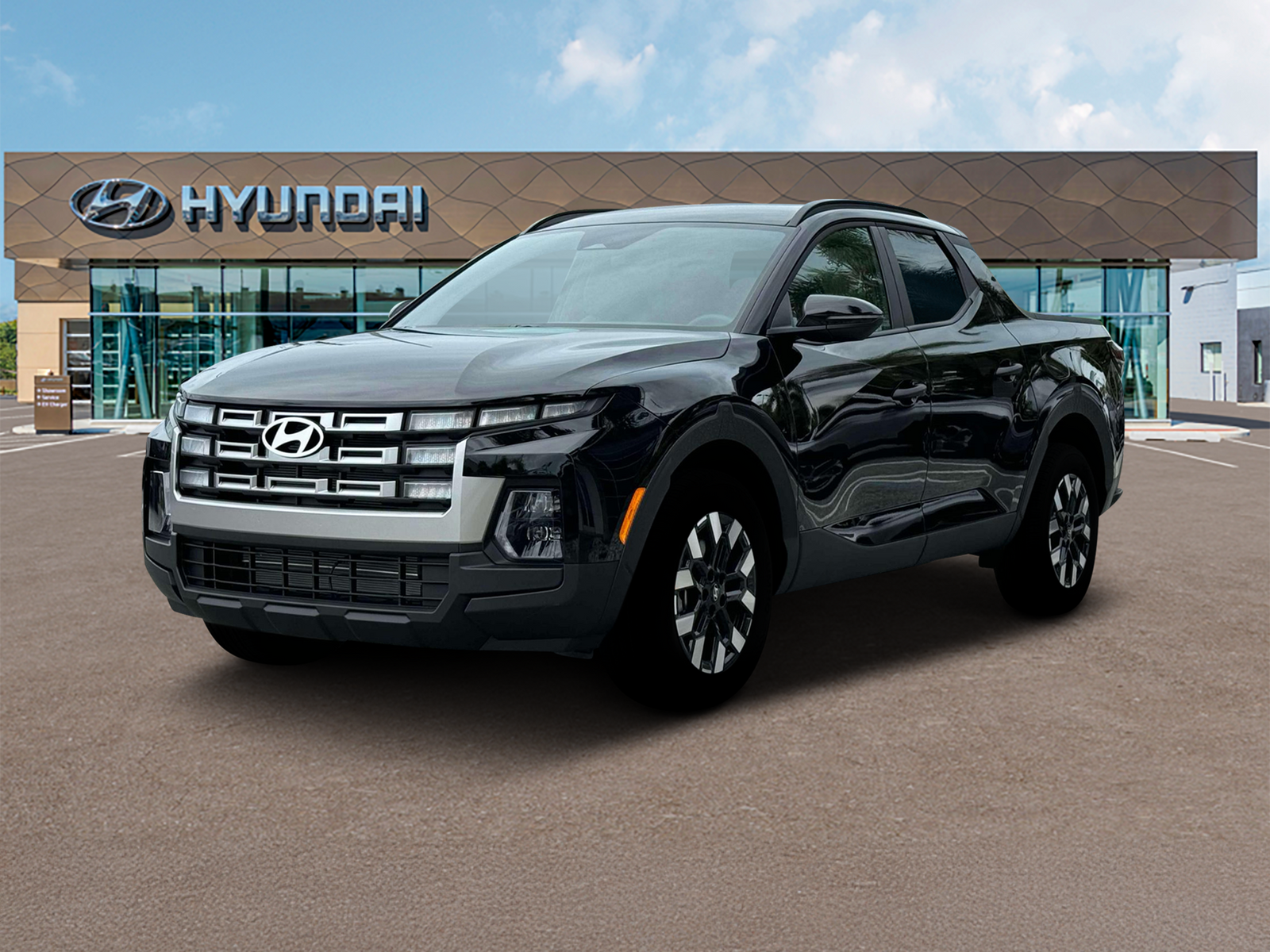 Photo view of 2026 Hyundai Santa Cruz in Black